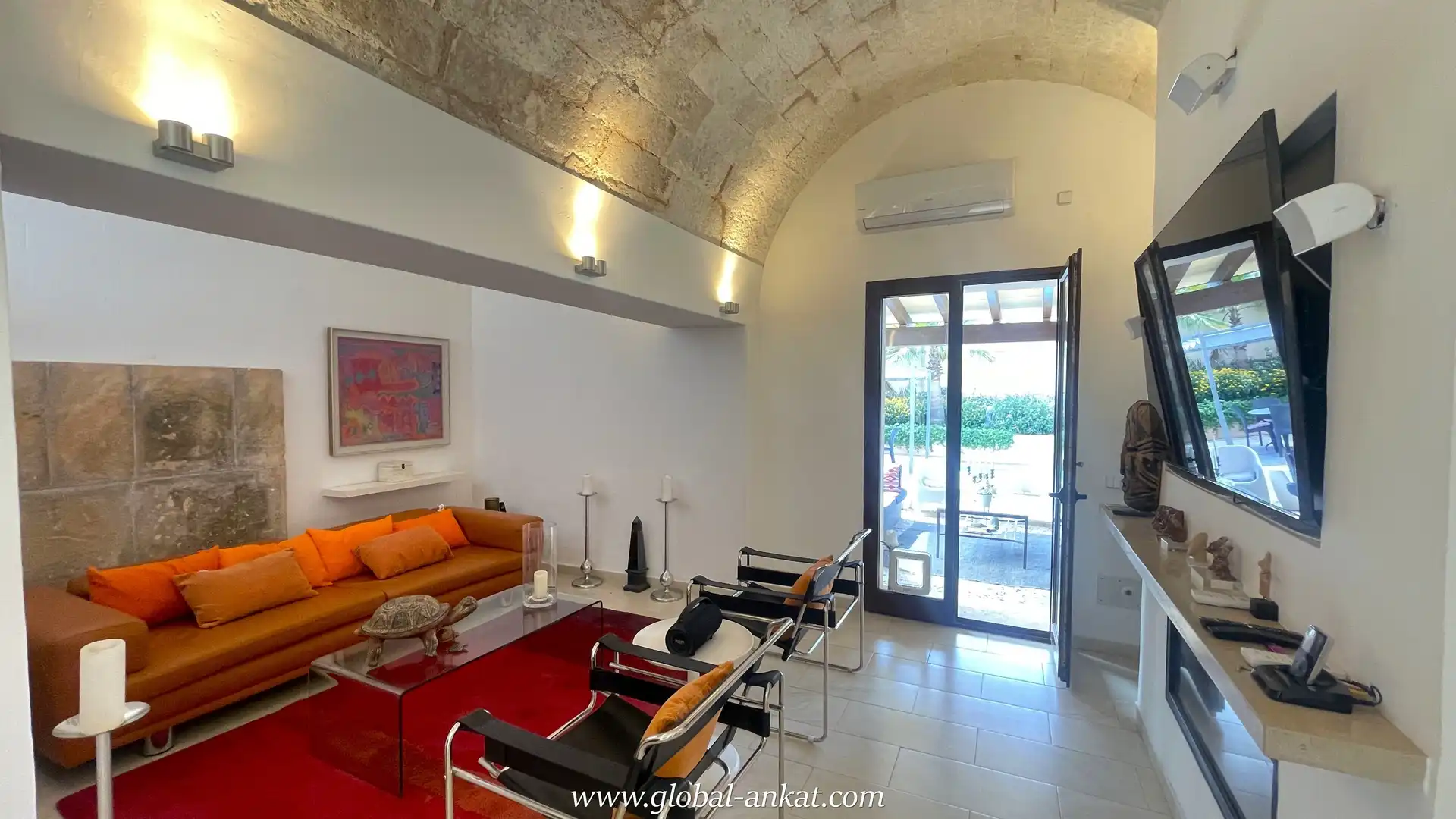 Sala de estar de Casa o chalet en venta en Felanitx con Aire acondicionado, Calefacción y Jardín privado