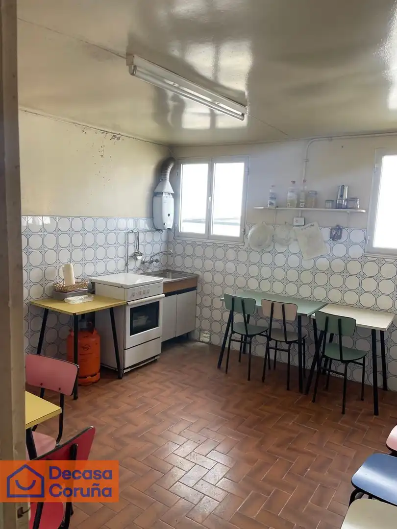 Cocina de Casa o chalet en venta en A Laracha   con Jardín privado y Terraza
