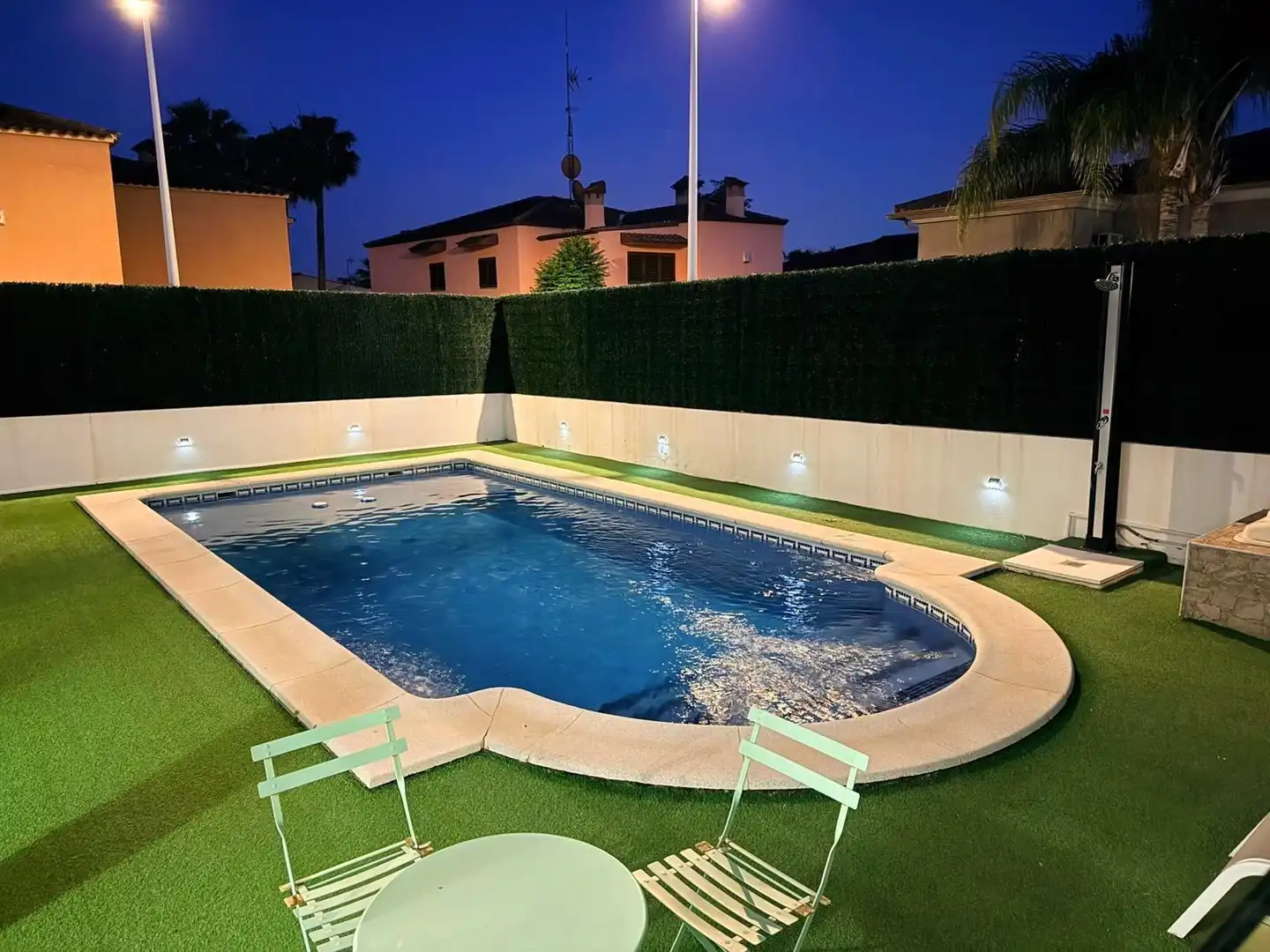 Piscina de Casa o xalet en venda en La Pobla de Vallbona amb Aire condicionat, Calefacció i Jardí privat