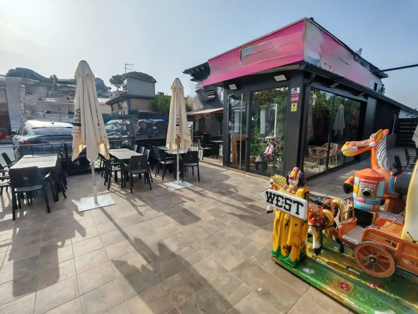 Terrasse von Geschaftsraum zur Miete in Lliçà d'Amunt mit Klimaanlage, Heizung und Terrasse