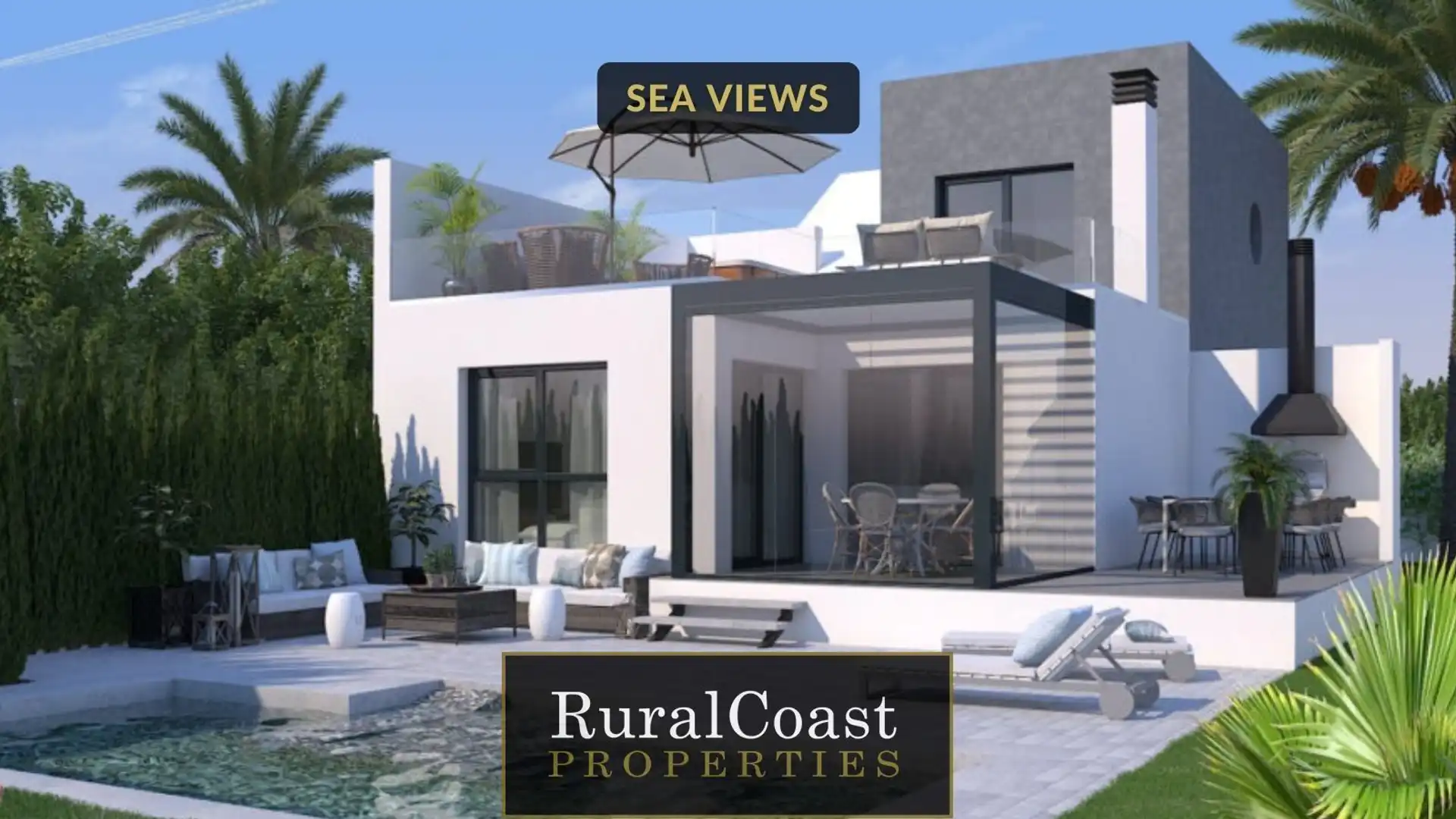 Exterior view of Houses for sale in Sant Joan d'Alacant  with Air Conditioner, Heating and Private garden