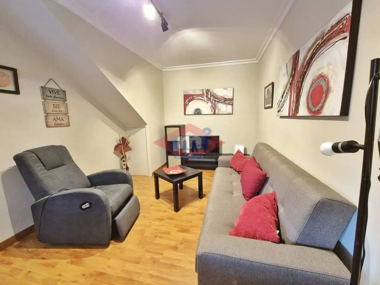 Sala de estar de Casa o chalet de alquiler en Redondela con Calefacción, Jardín privado y Terraza