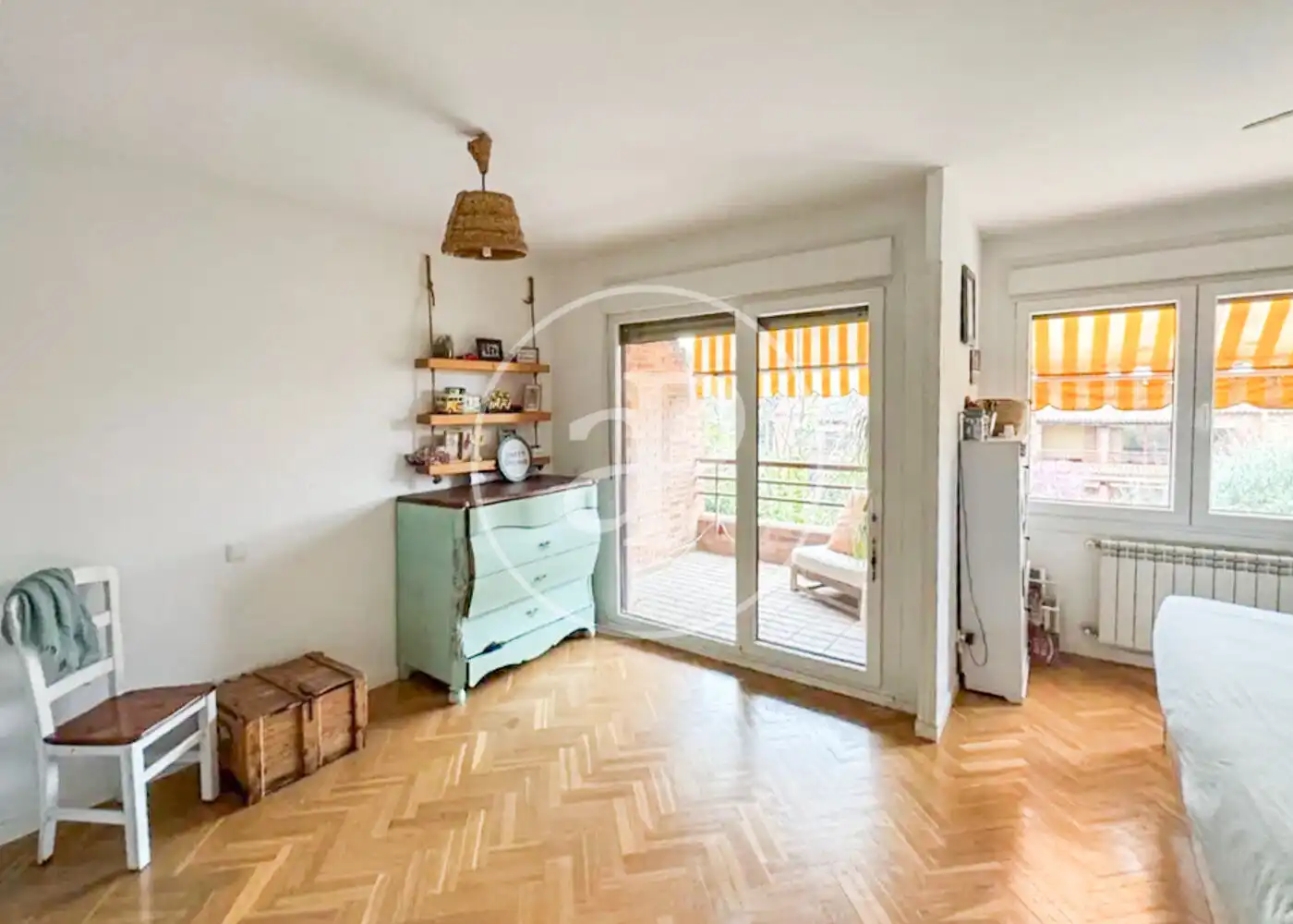 Terrasse von Wohnung zum Verkauf in Majadahonda mit Klimaanlage, Heizung und Privatgarten