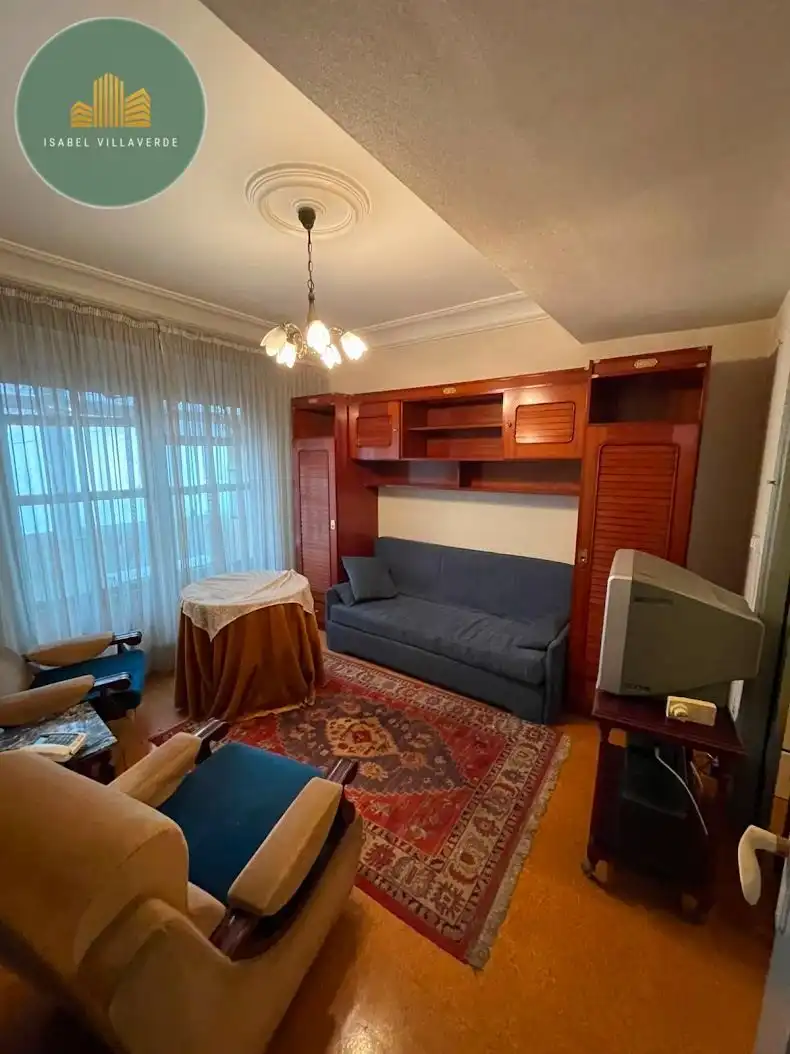 Sala de estar de Piso en venta en A Coruña Capital 