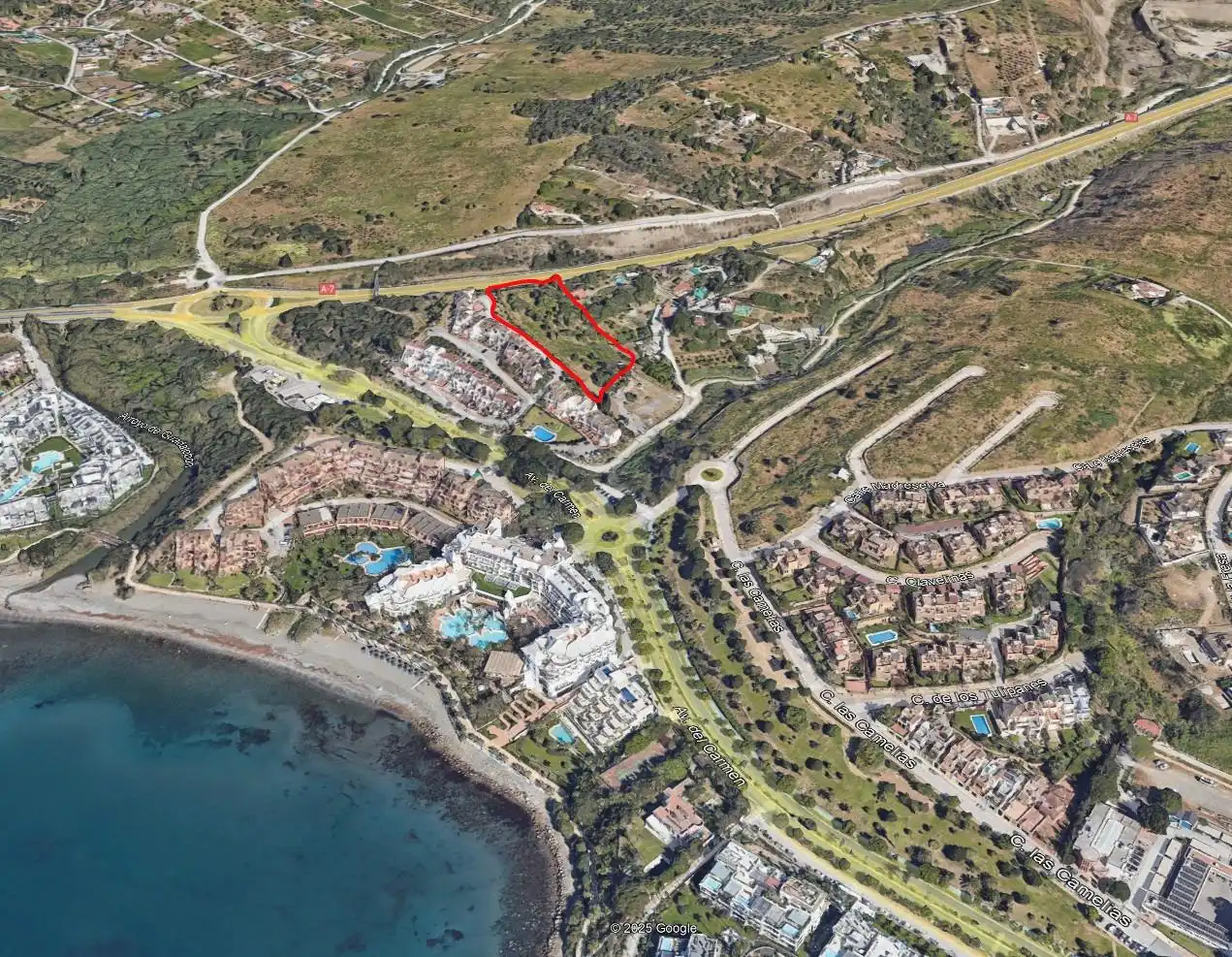 Außenansicht von Grundstücke zum Verkauf in Estepona
