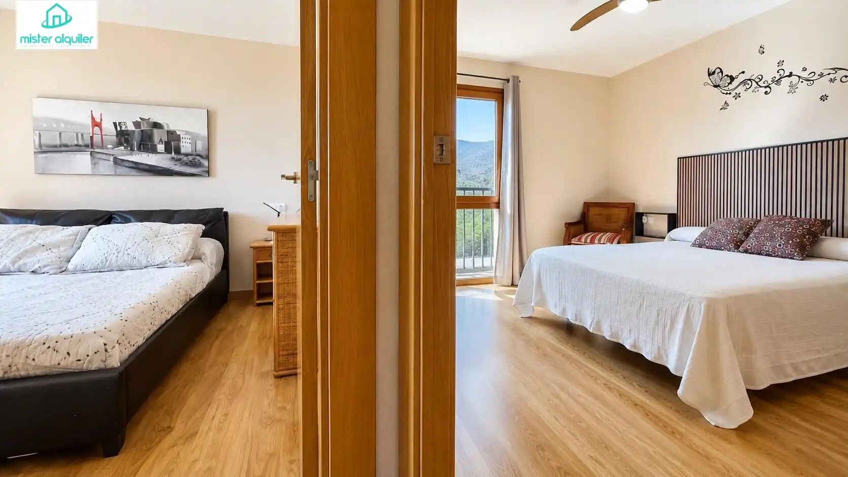 Bedroom of Apartments for rent in El Campello  with Air Conditioner, Heating and Terrace