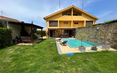 Garden of Single-family semi-detached for sale in Oleiros  with Swimming Pool