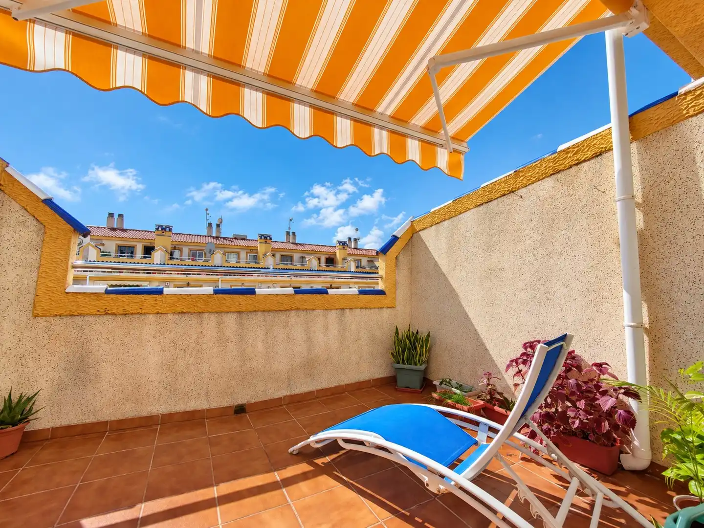 Terrassa de Casa adosada en venda en Orihuela Costa