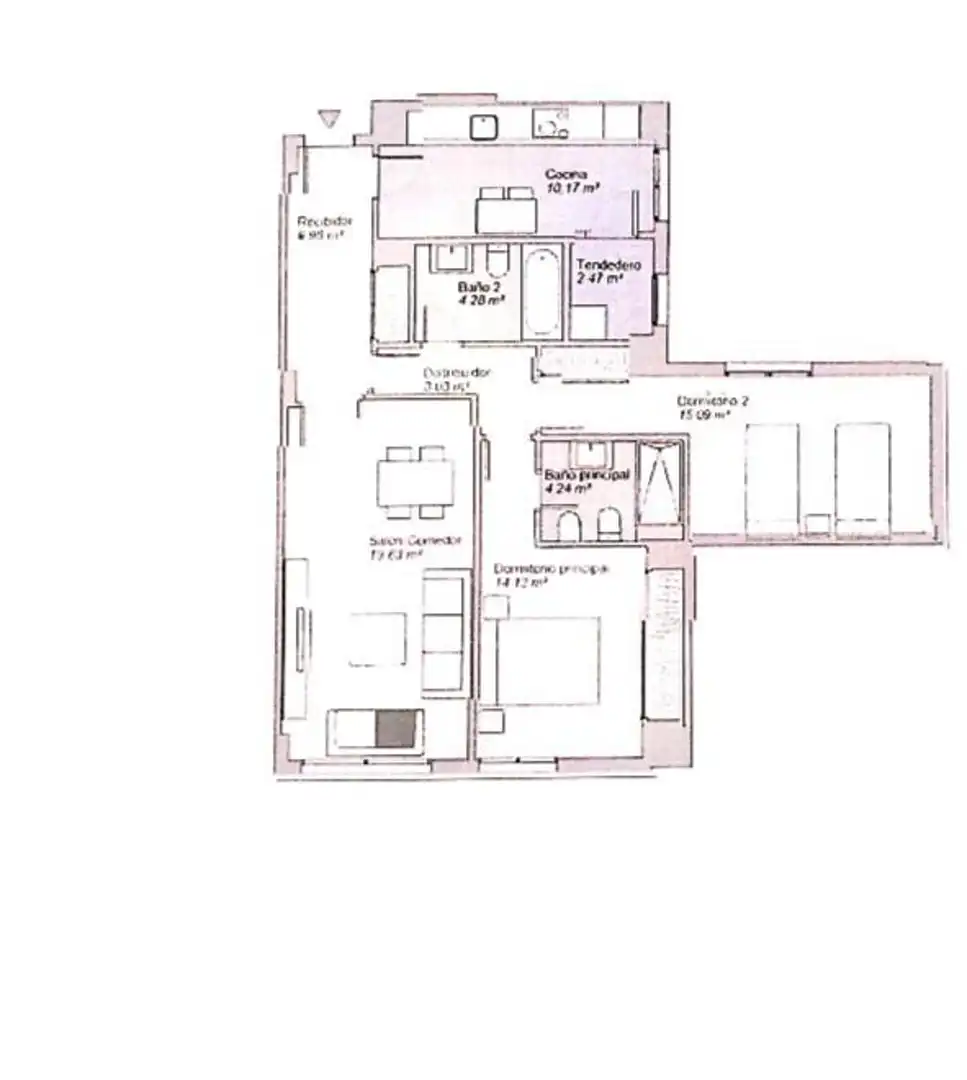 Wohnung zum Verkauf in Córdoba mit Klimaanlage, Heizung und Abstellraum