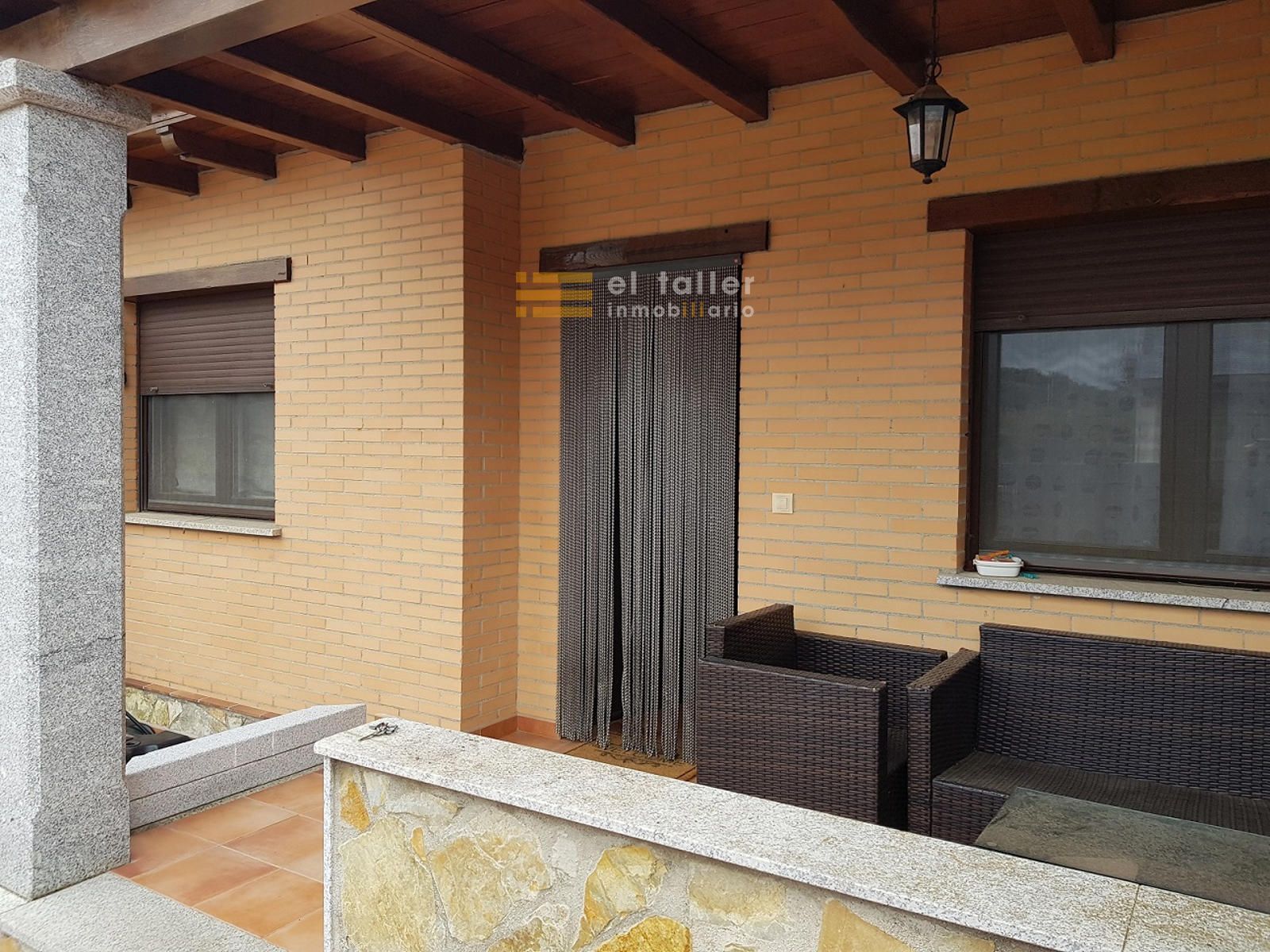 Terrace of Single-family semi-detached for sale in Galindo y Perahuy  with Heating, Private garden and Swimming Pool