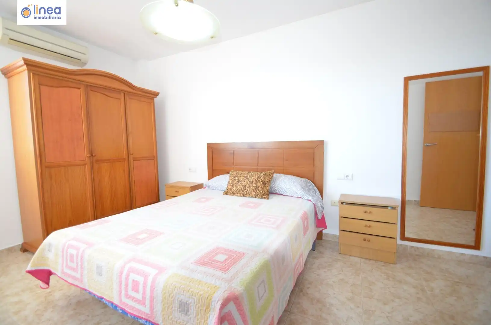 Bedroom of Flat for rent in Roquetas de Mar  with Air Conditioner, Terrace and Storage room
