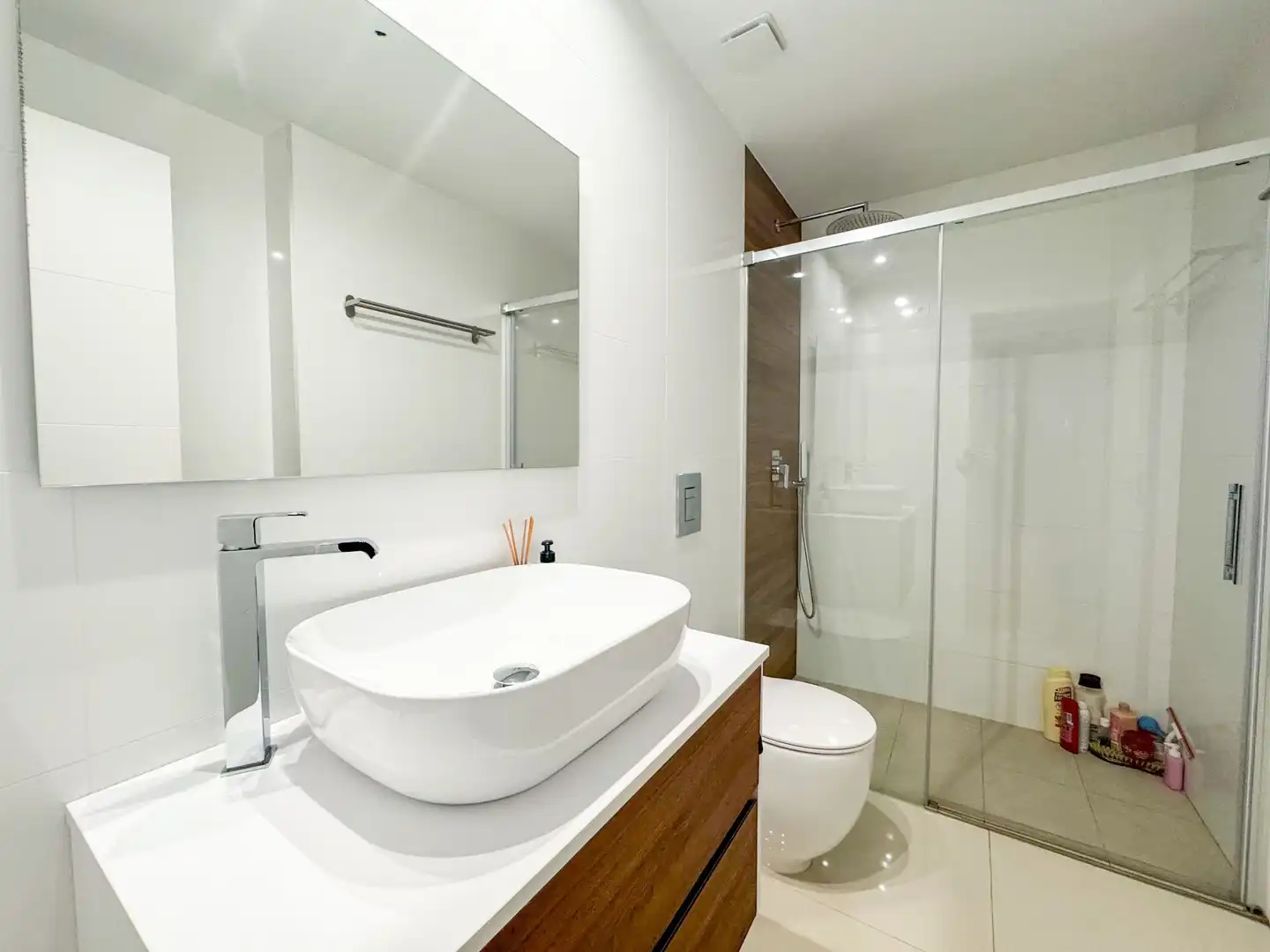 Badezimmer von Haus oder Chalet zum Verkauf in Algorfa mit Klimaanlage, Heizung und Privatgarten