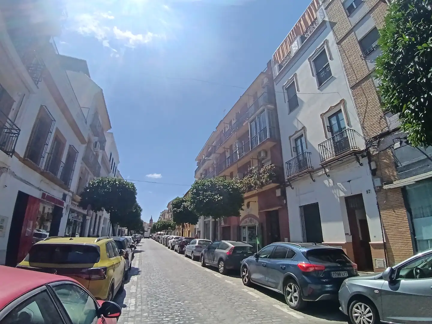 Vista exterior de Dúplex en venda en Sevilla amb Aire condicionat, Calefacció i Moblat