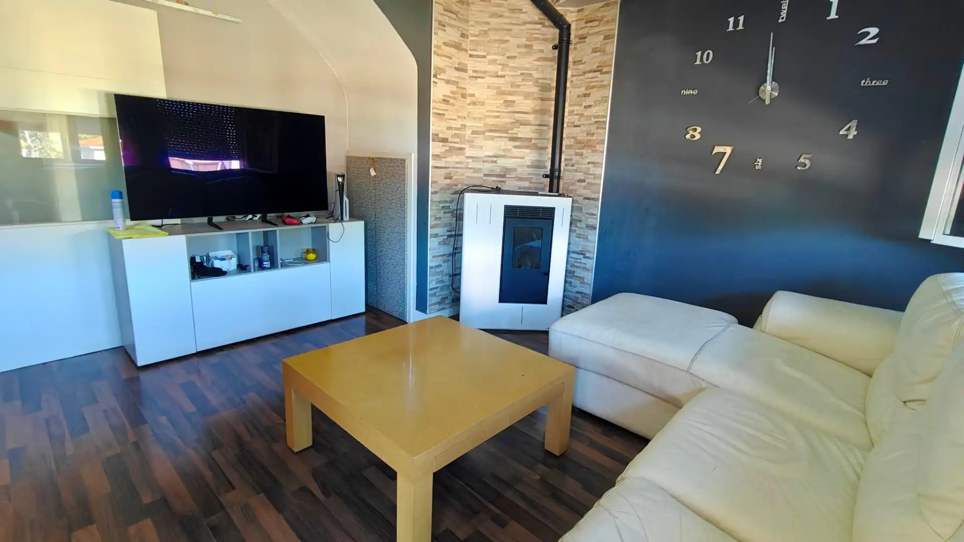 Sala de estar de Dúplex en venta en L'Alcúdia de Crespins, Valencia