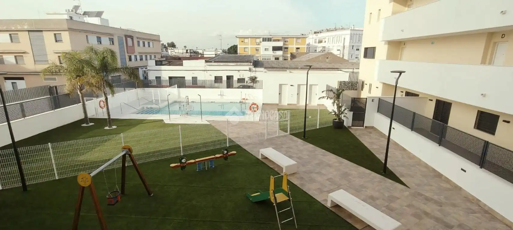 Swimming pool of Flat for rent in La Rinconada  with Air Conditioner