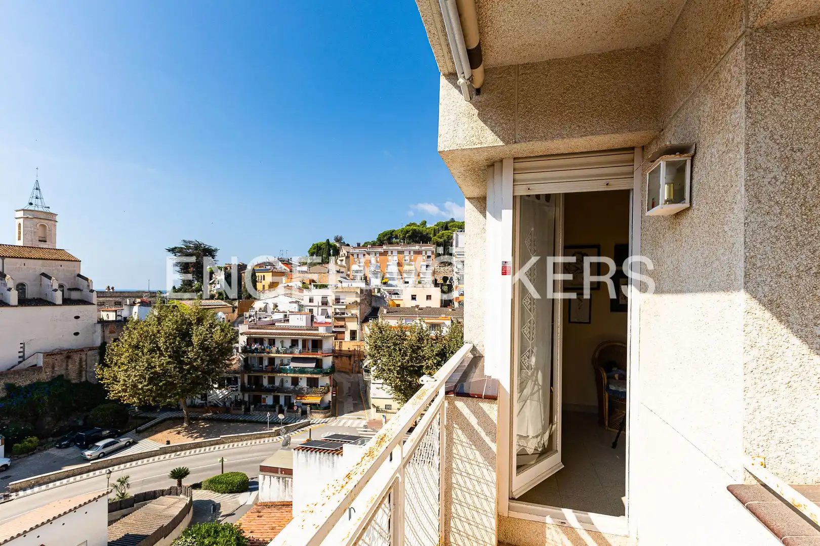 Balcony of Flat for sale in Caldes d'Estrac  with Air Conditioner, Heating and Private garden