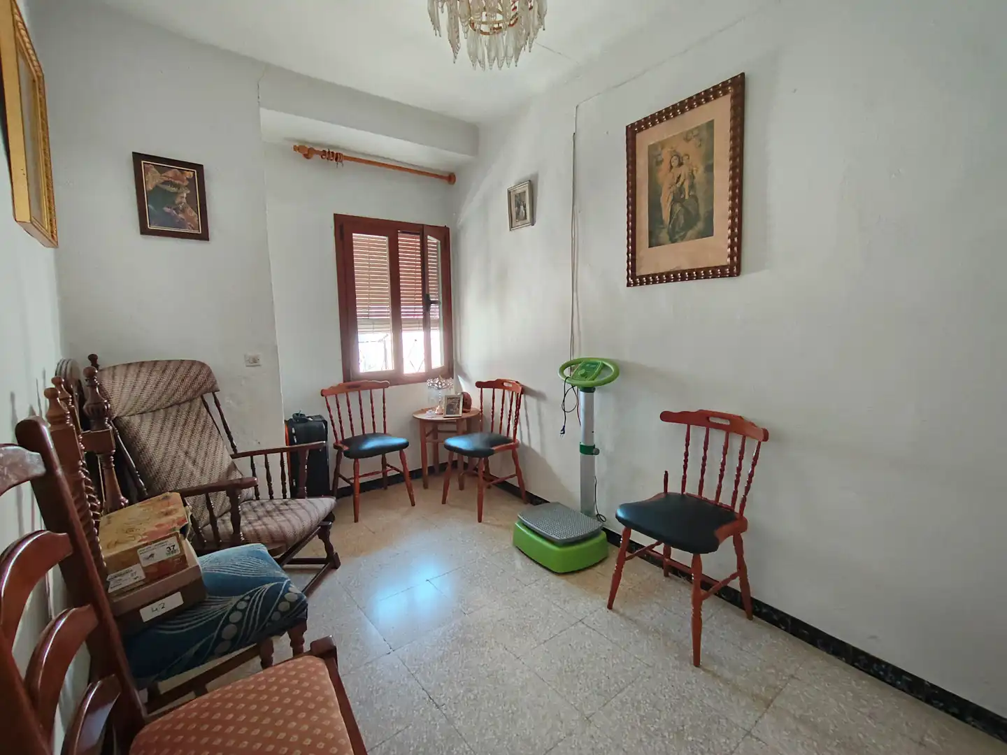 Living room of Detached homes for sale in Priego de Córdoba  with Air Conditioner, Private garden and Terrace