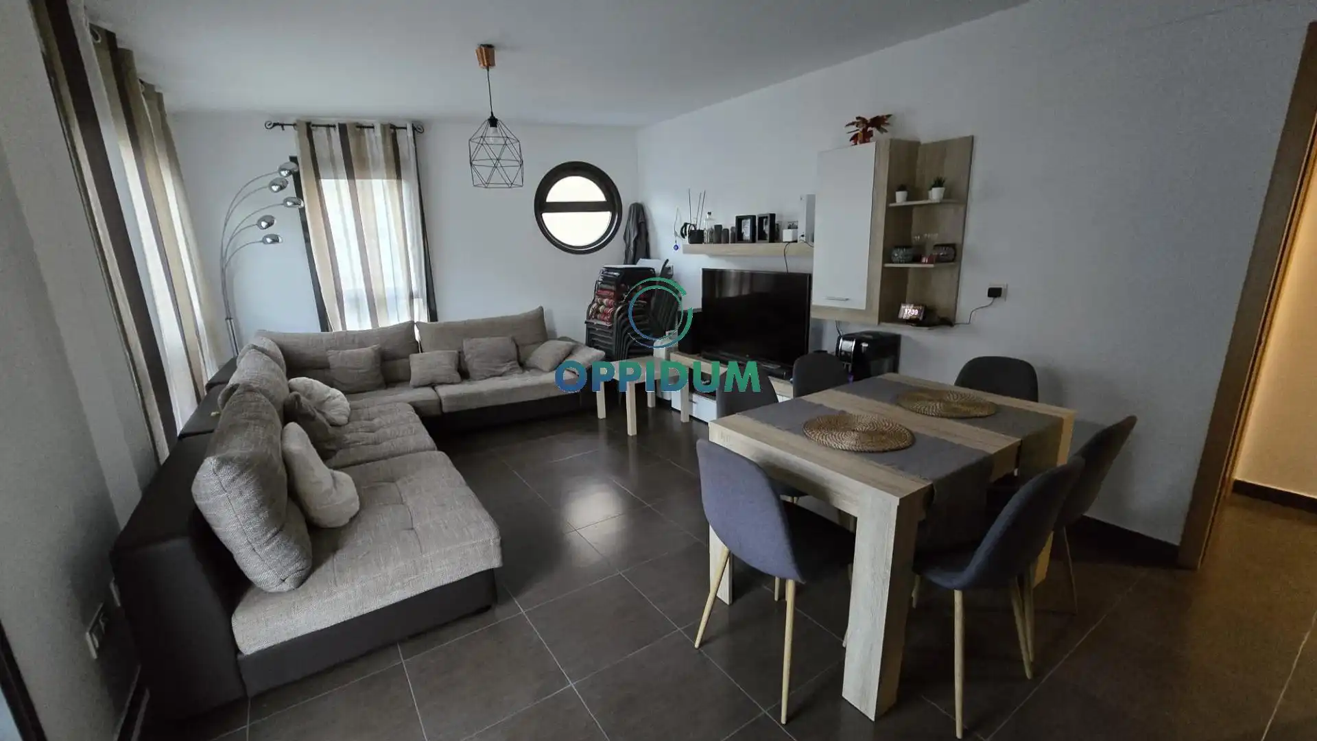 Living room of Flat for sale in Ares  with Heating, Private garden and Terrace