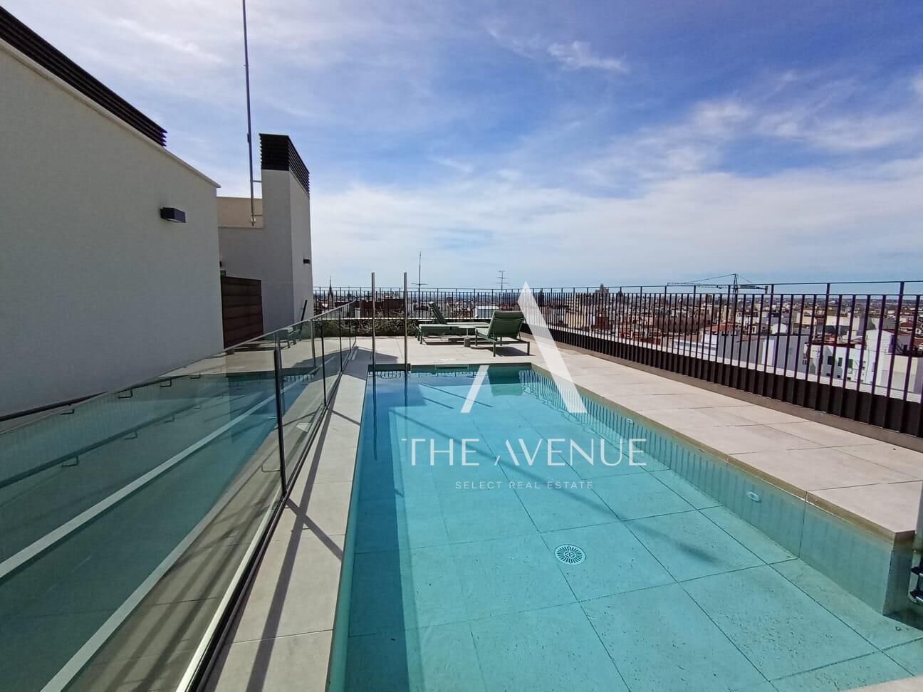 Terrace of Flat to rent in  Madrid Capital  with Air Conditioner, Heating and Terrace