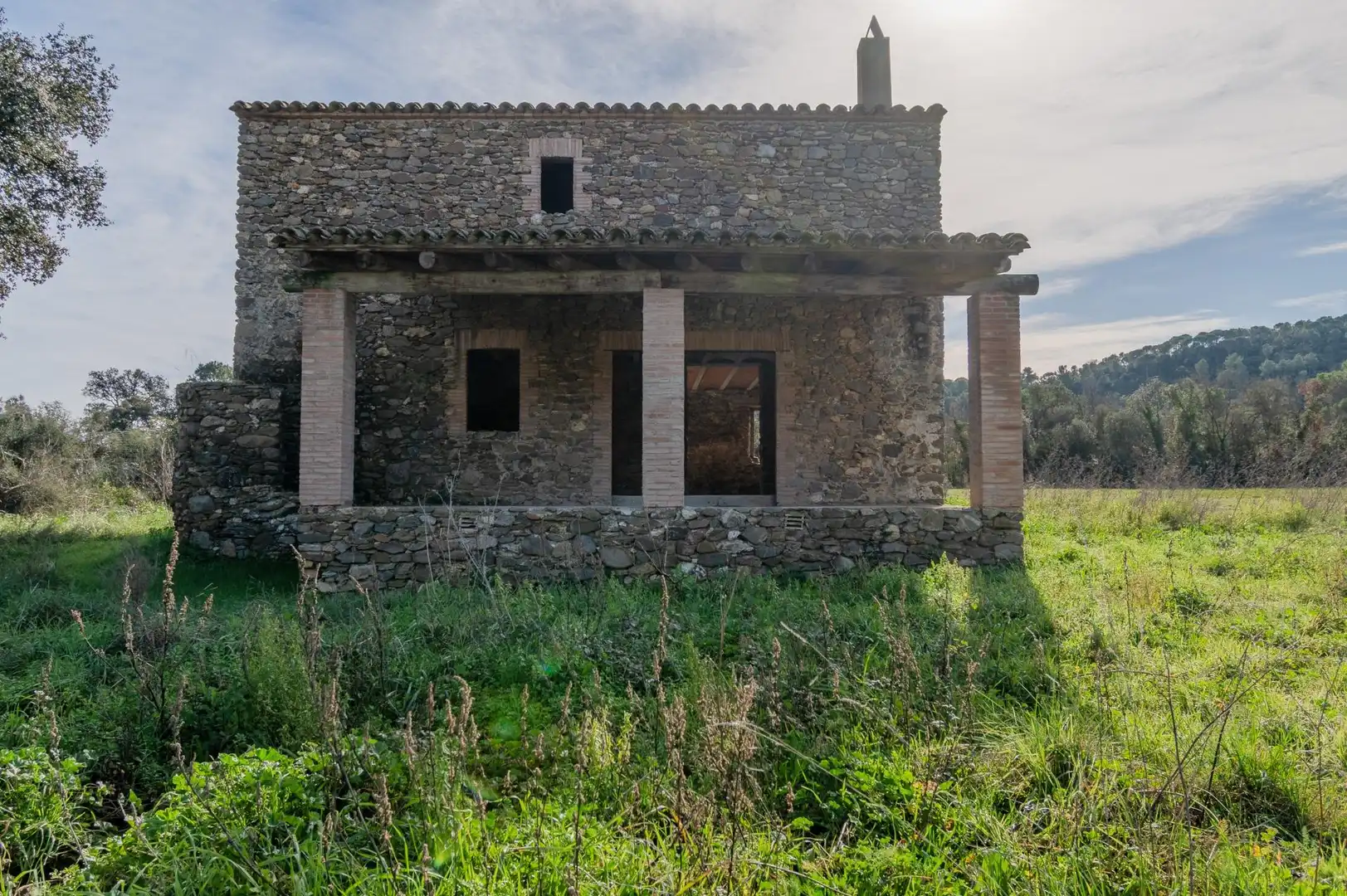 Vista exterior de Finca rústica en venda en Cruïlles, Monells I Sant Sadurní de L'Heura