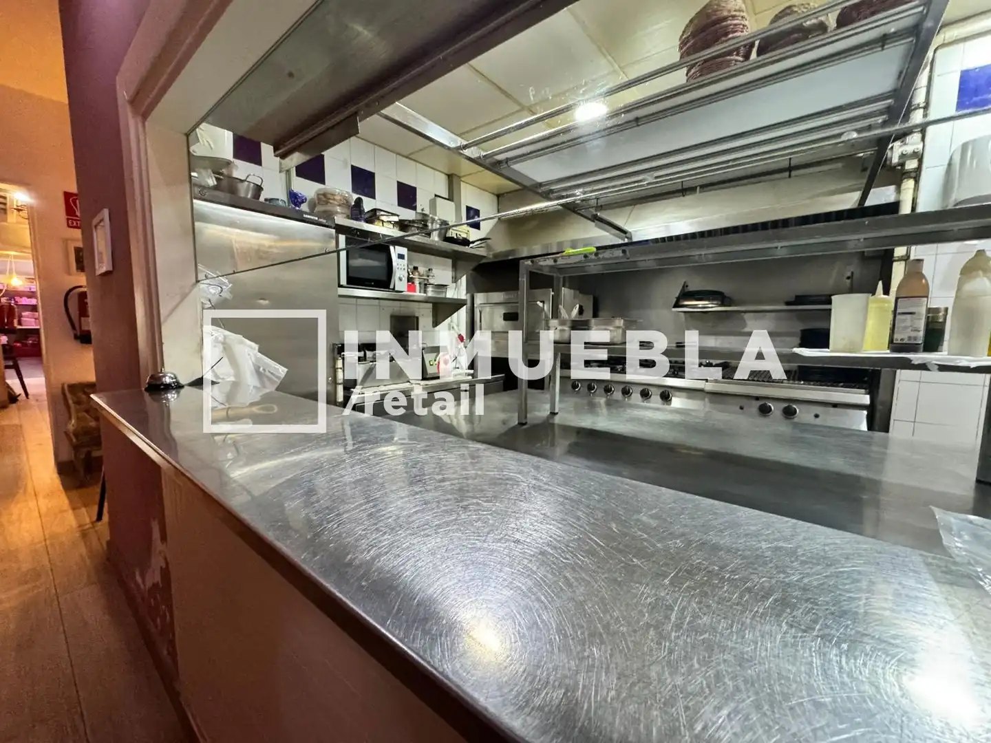 Cocina de Local en traspaso en Barcelona con Aire acondicionado, Terraza y Amueblado