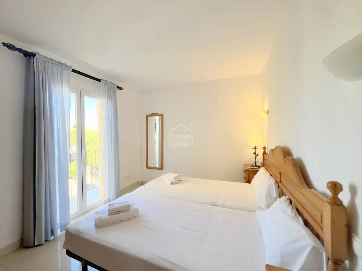 Schlafzimmer von Wohnungen zum Verkauf in Son Servera mit Privatgarten, Terrasse und Schwimmbad