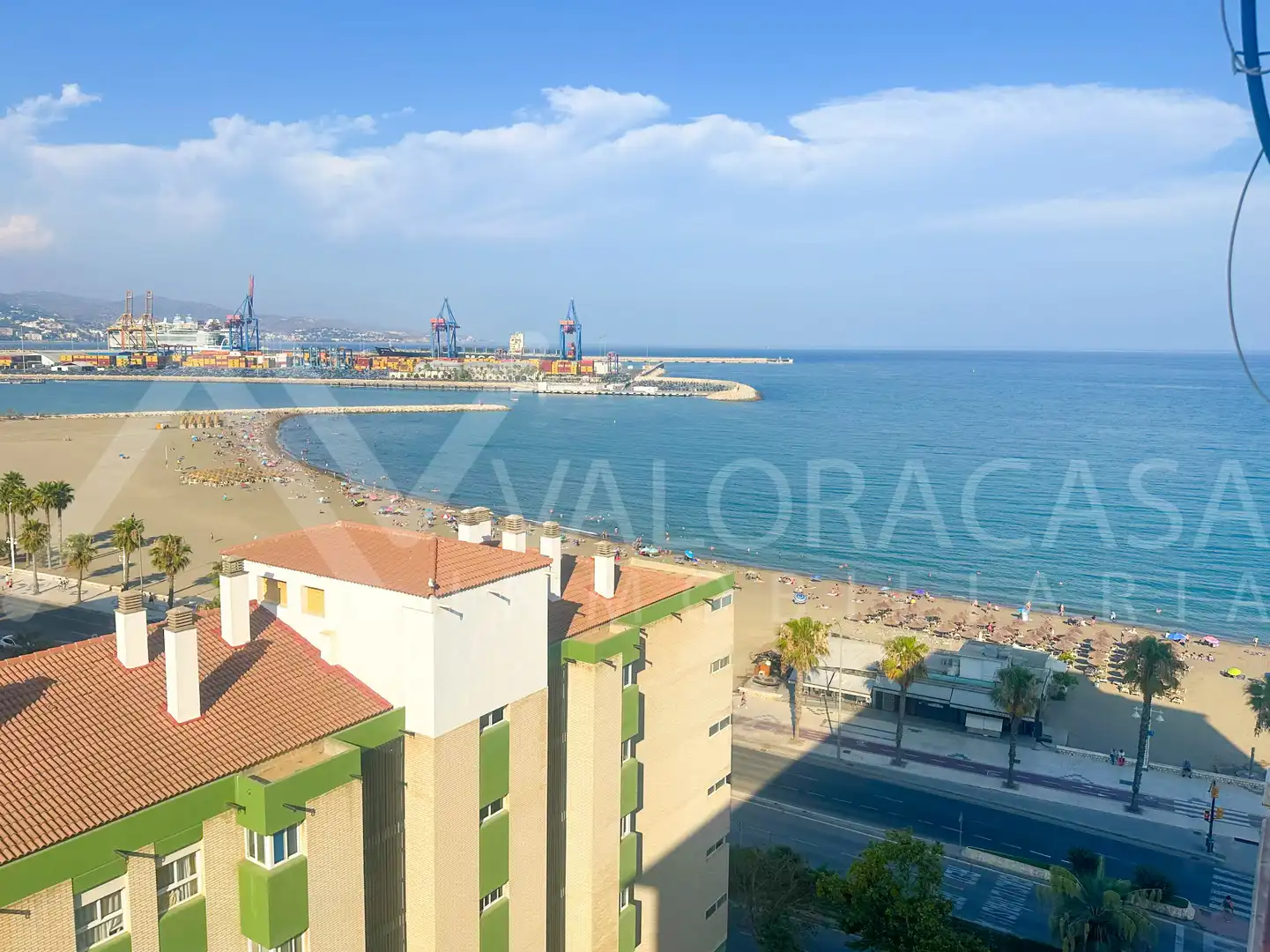 Exterior view of Flat for rent in Málaga  with Air Conditioner, Furnished and Microwave