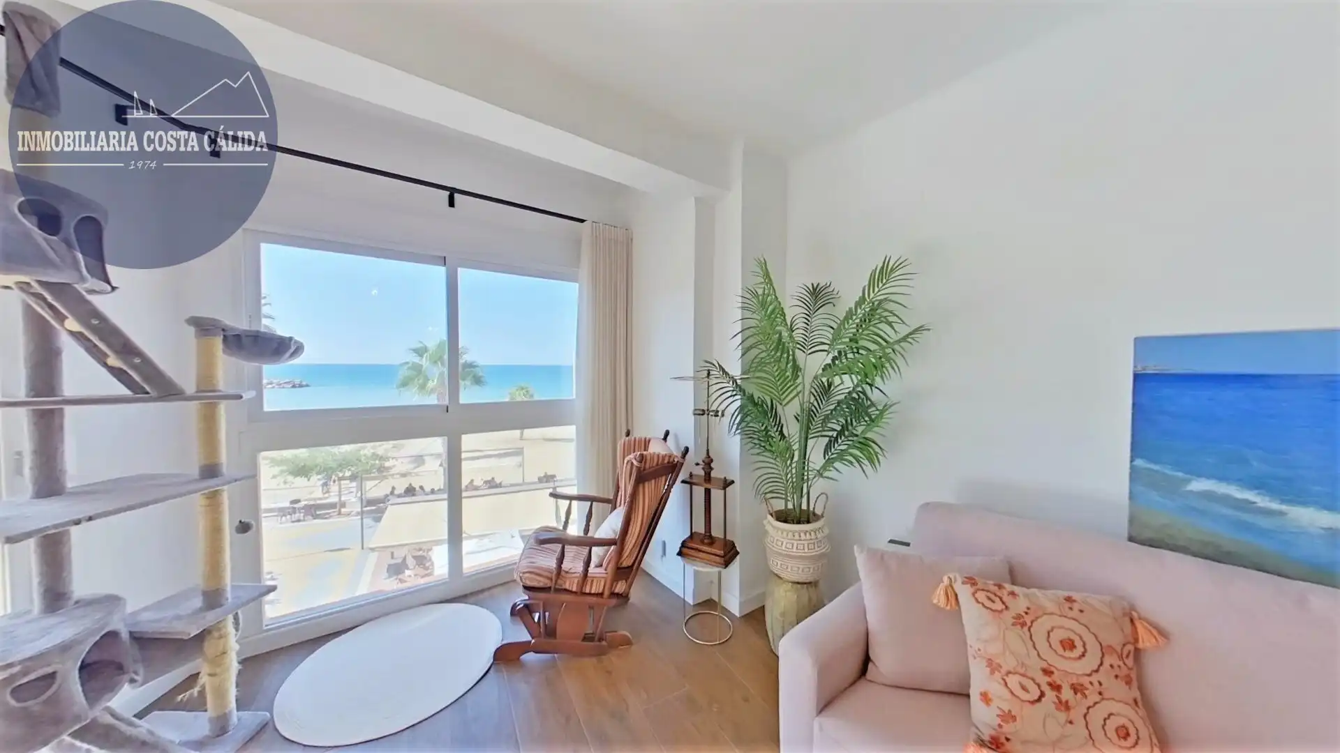 Living room of Apartments for sale in Águilas  with Air Conditioner, Heating and Furnished