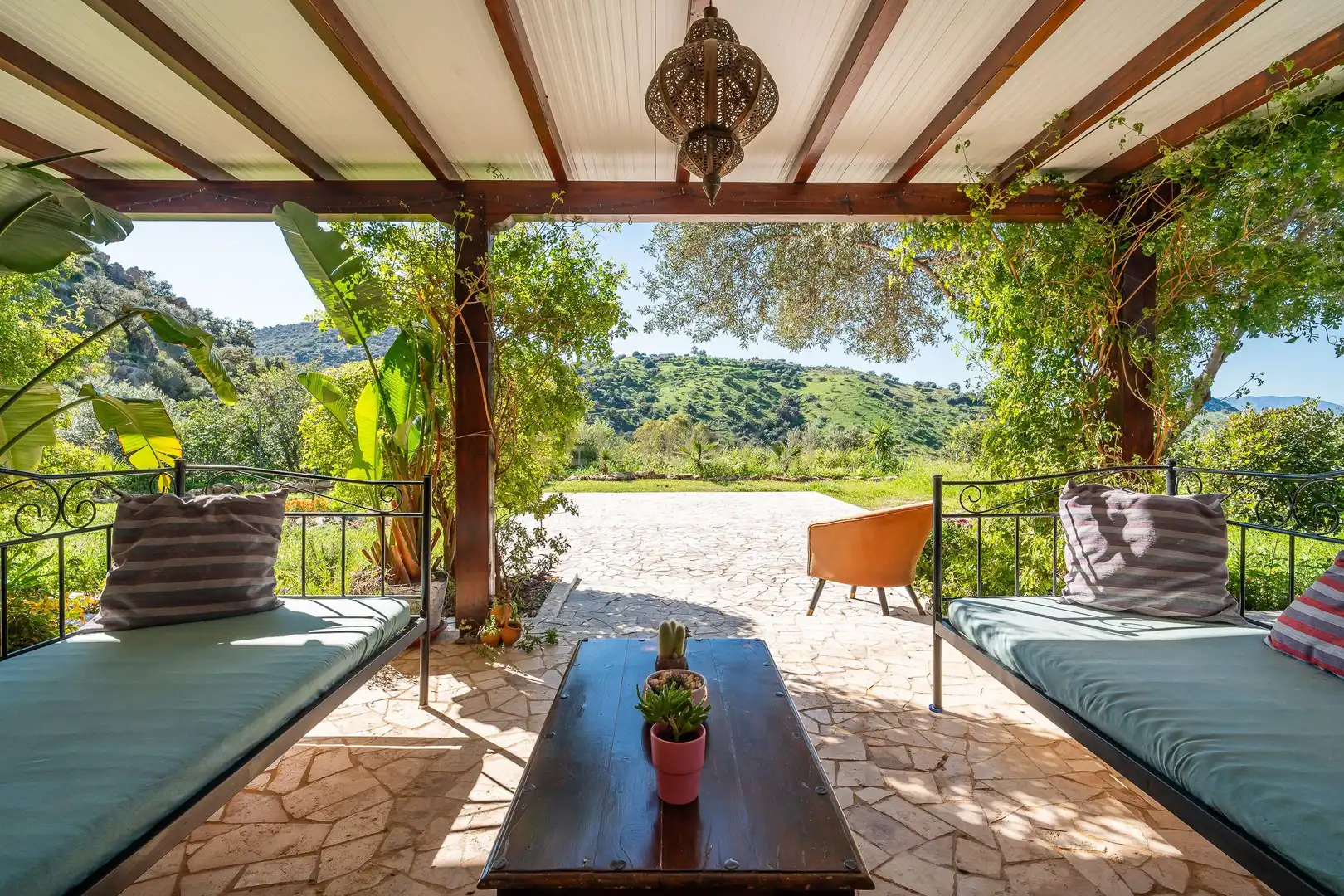 Terrassa de Casa o xalet en venda en Málaga amb Aire condicionat, Jardí privat i Traster