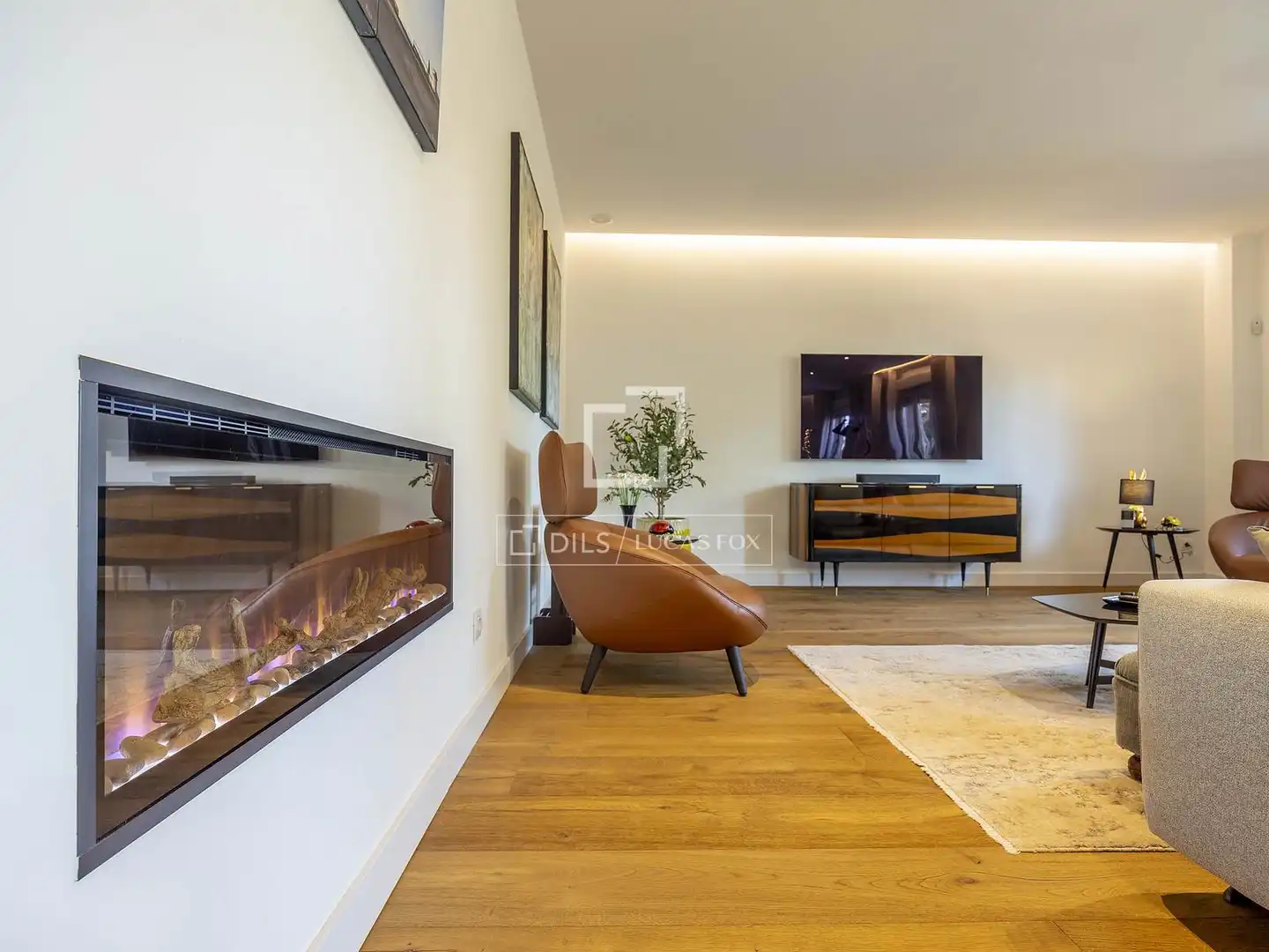 Sala de estar de Piso en venta en Valencia con Aire acondicionado, Calefacción y Parquet