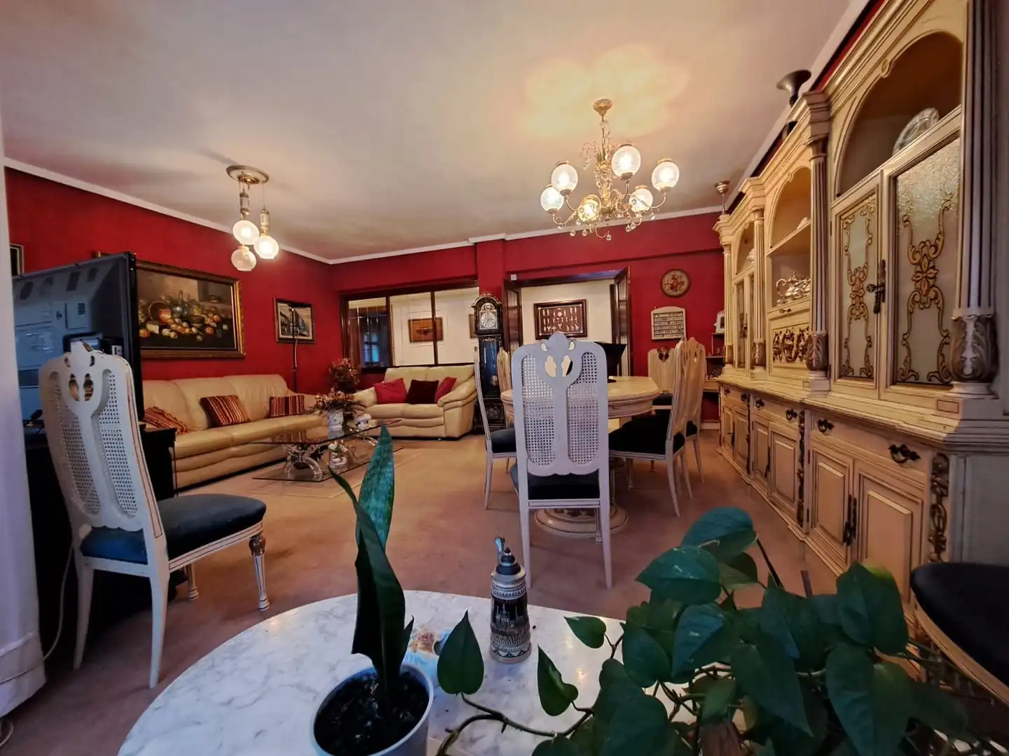 Sala de estar de Piso en venta en Getxo  con Calefacción y Terraza