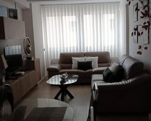 Sala d'estar de Pis de lloguer en Málaga Capital amb Aire condicionat, Moblat i Forn