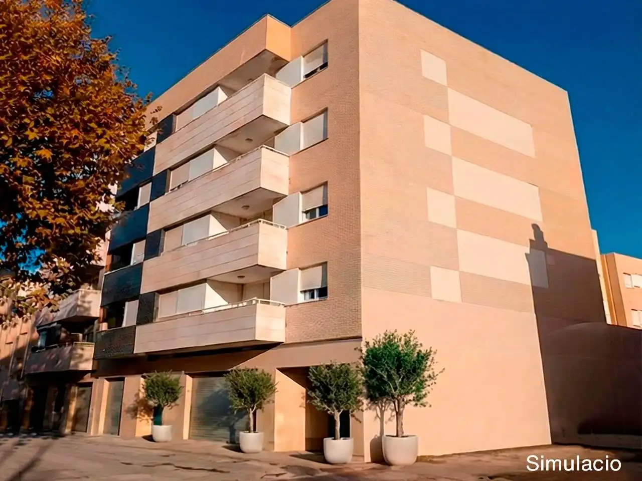 Außenansicht von Wohnung zum Verkauf in Ulldecona mit Terrasse und Gemeinschaftspool