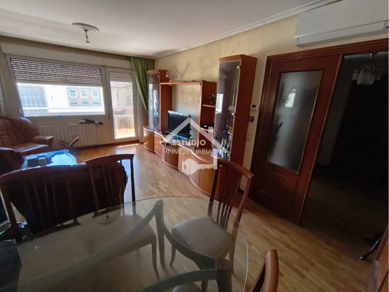 Sala de estar de Piso en venta en Mendavia con Aire acondicionado, Calefacción y Parquet