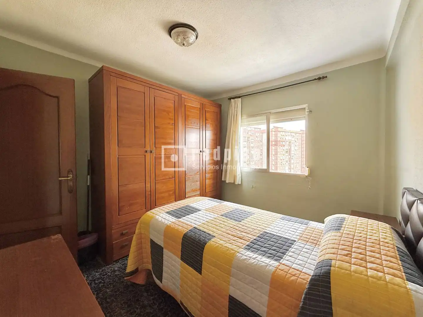 Bedroom of Flat for sale in Málaga  with Air Conditioner, Terrace and Alarm