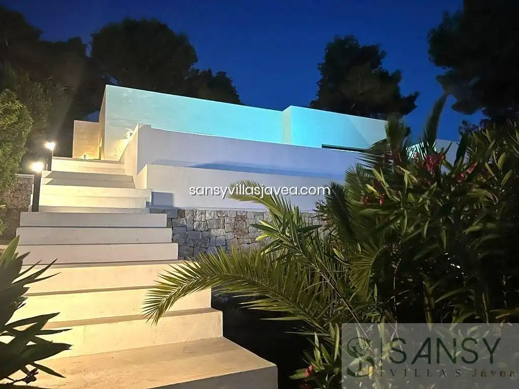 Exterior view of Houses for sale in Jávea / Xàbia  with Air Conditioner and Storage room