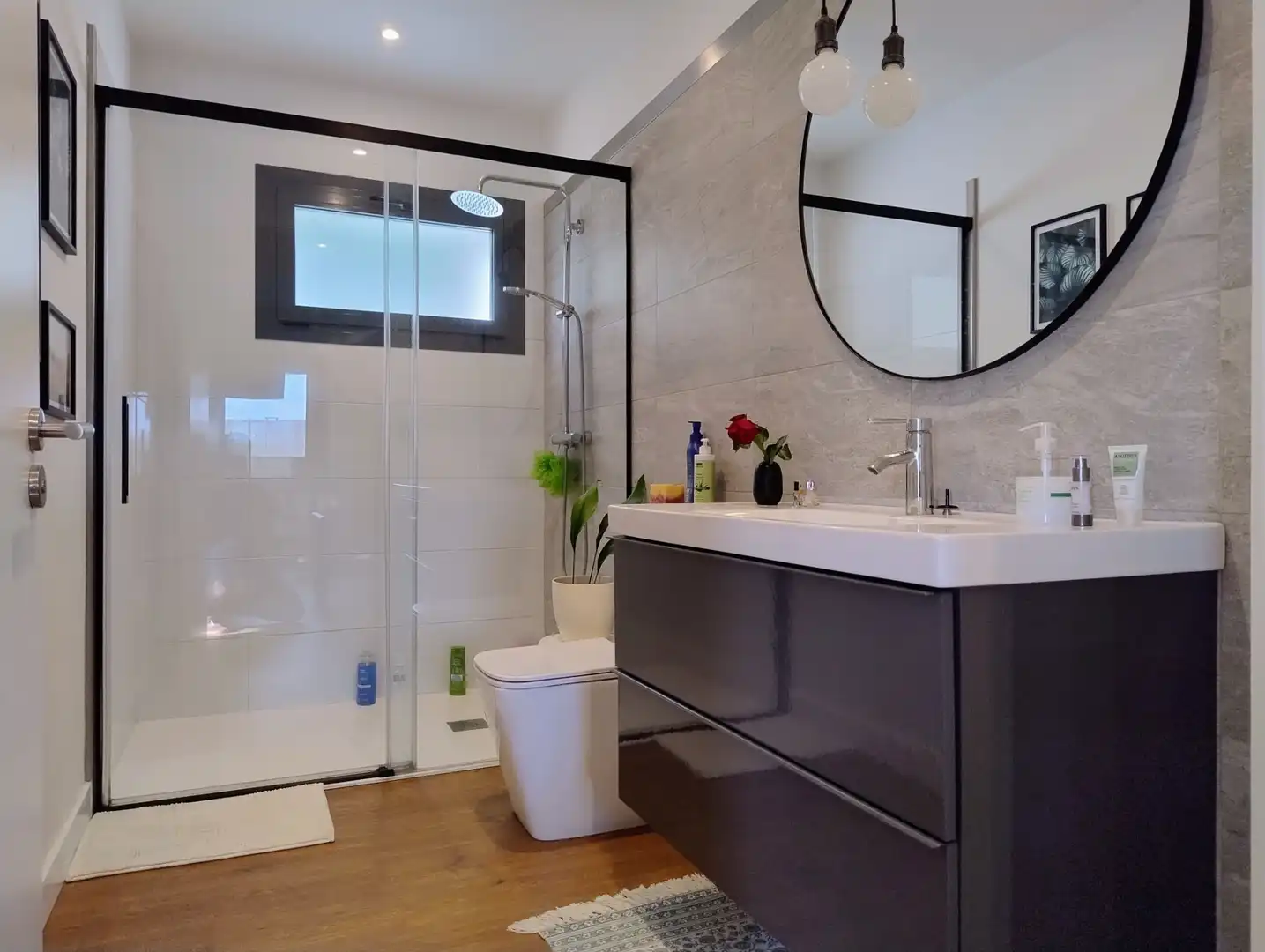 Baño de Casa o chalet en venta en Begonte con Calefacción, Jardín privado y Parquet