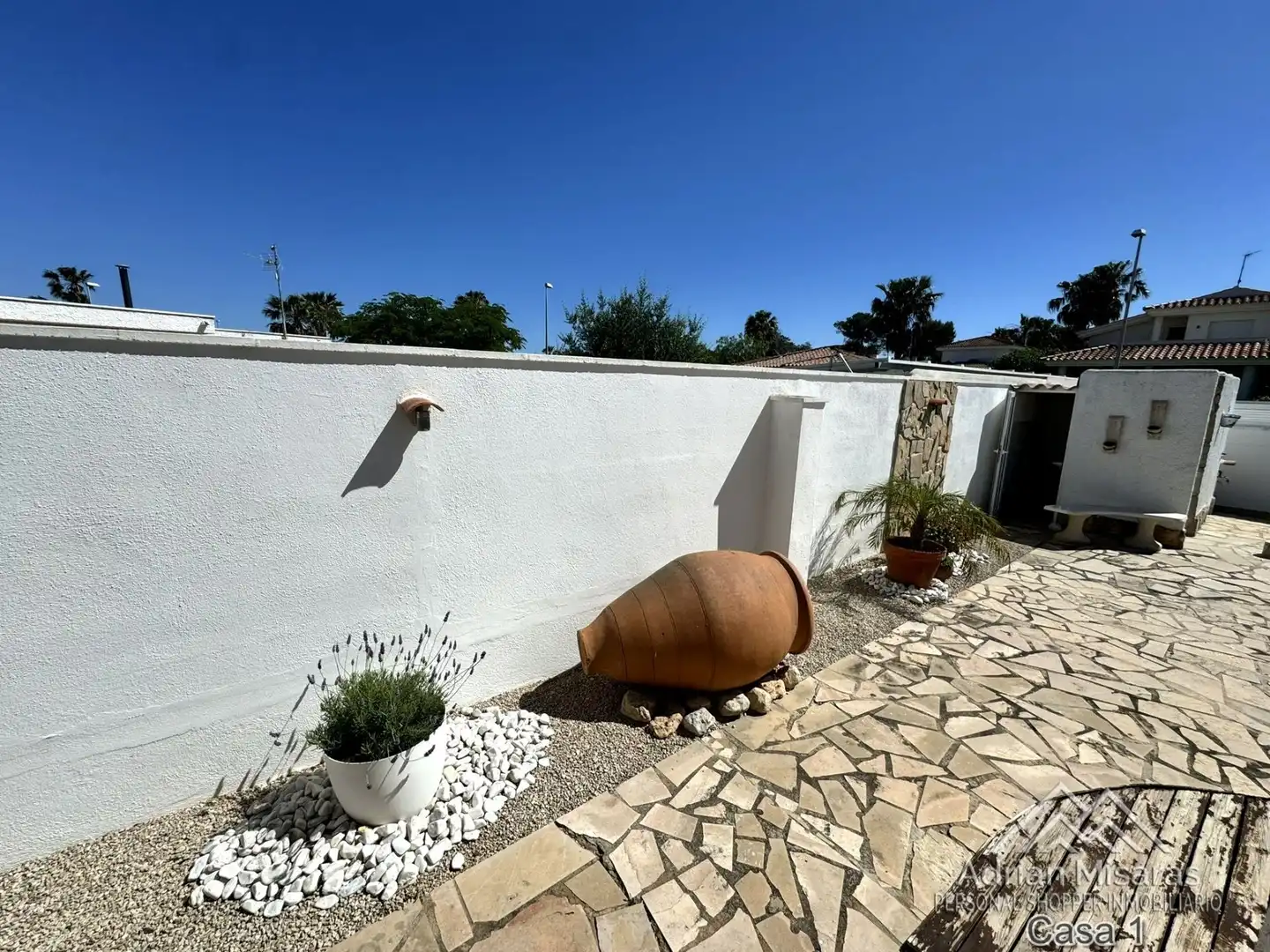 Jardín de Casa o chalet en venta en Deltebre con Aire acondicionado, Piscina y Amueblado