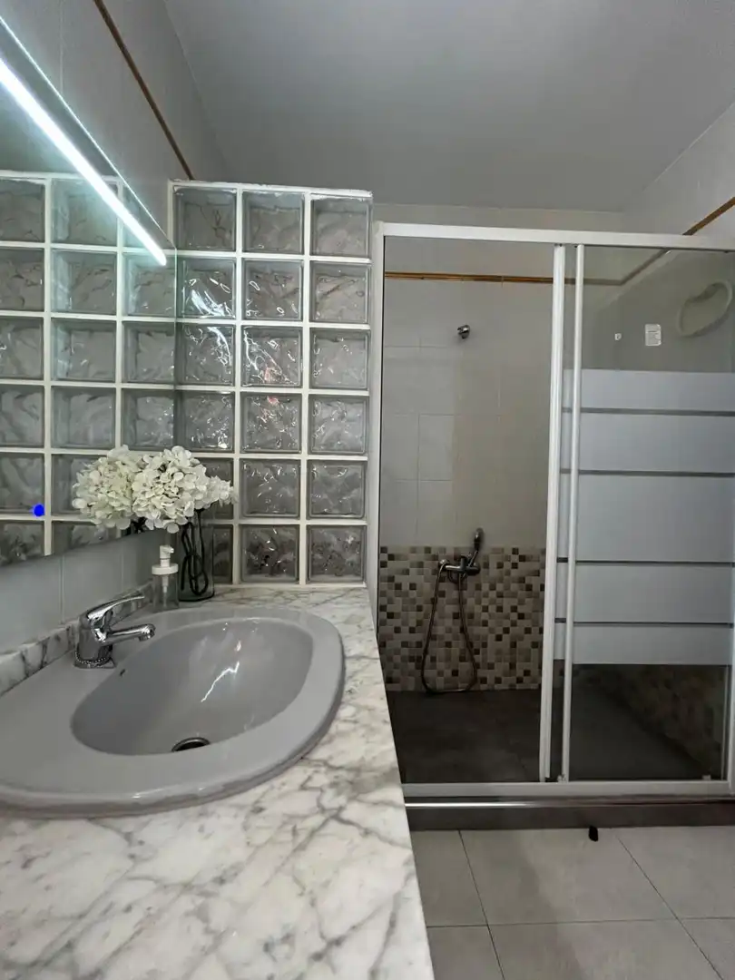 Baño de Casa o chalet de alquiler en La Pobla de Farnals con Aire acondicionado, Terraza y Piscina