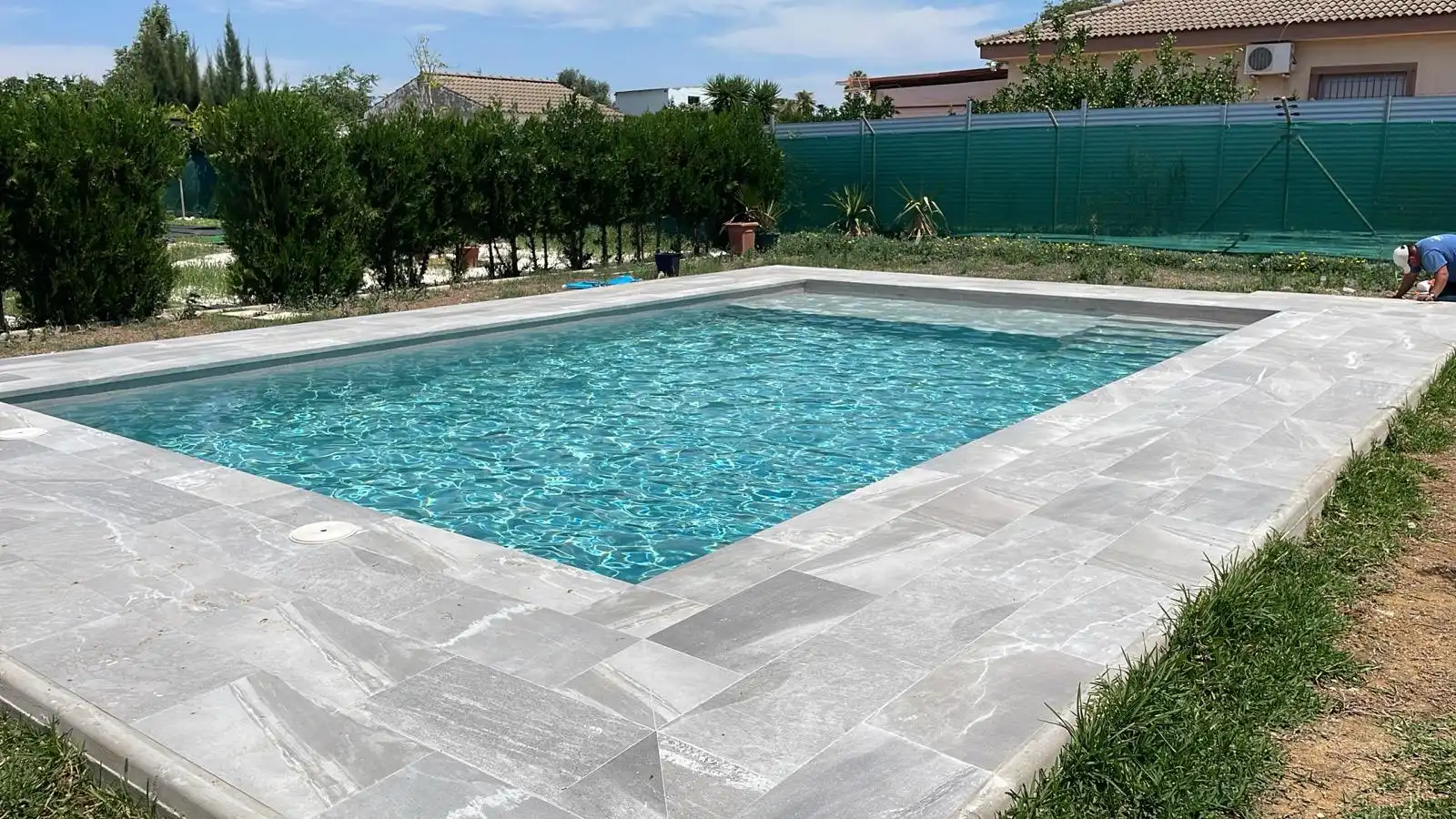 Piscina de Casa o xalet de lloguer en Dos Hermanas amb Jardí privat, Piscina i Es permeten mascotes