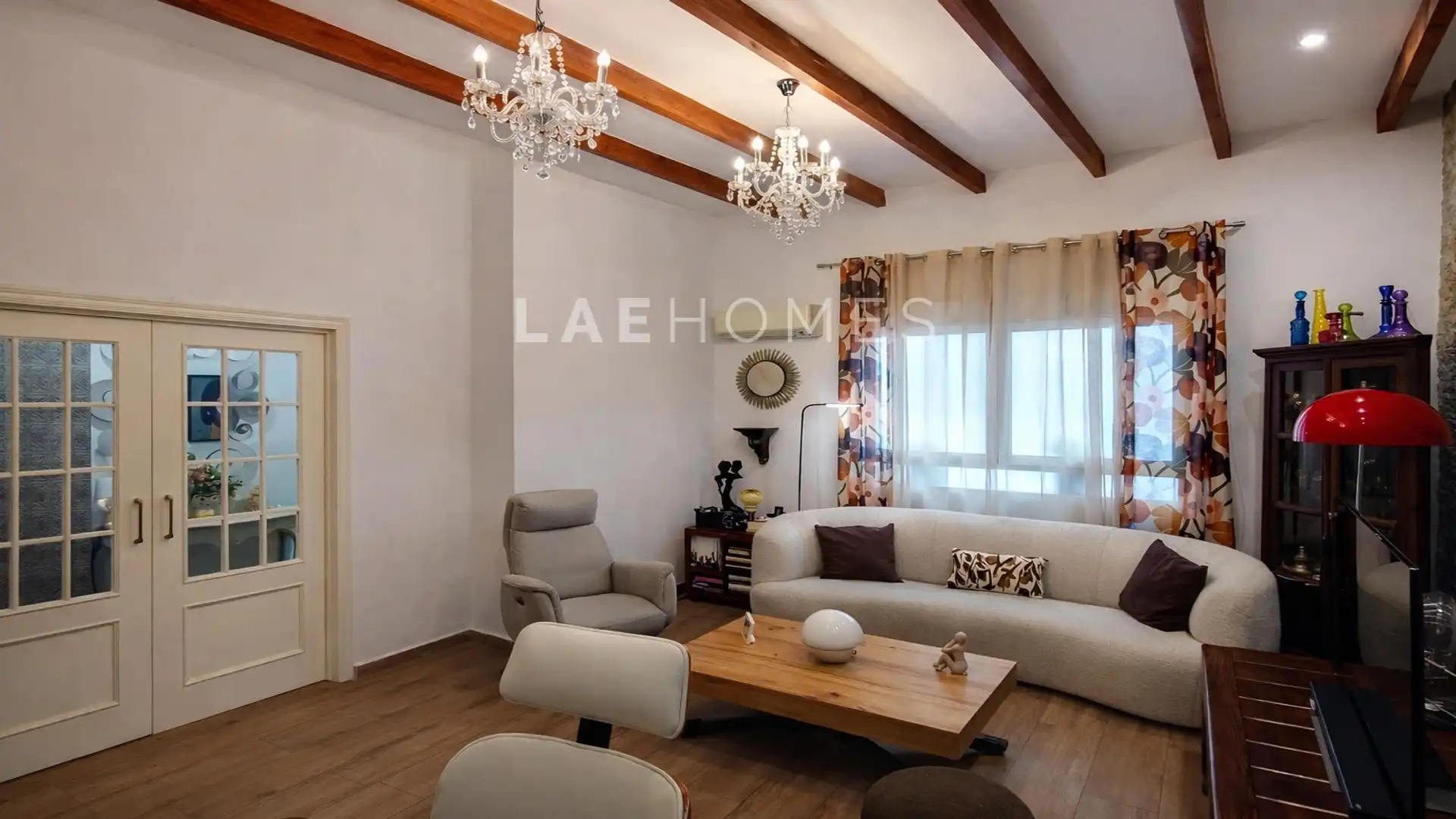 Sala de estar de Casa o chalet en venta en Alicante / Alacant con Aire acondicionado