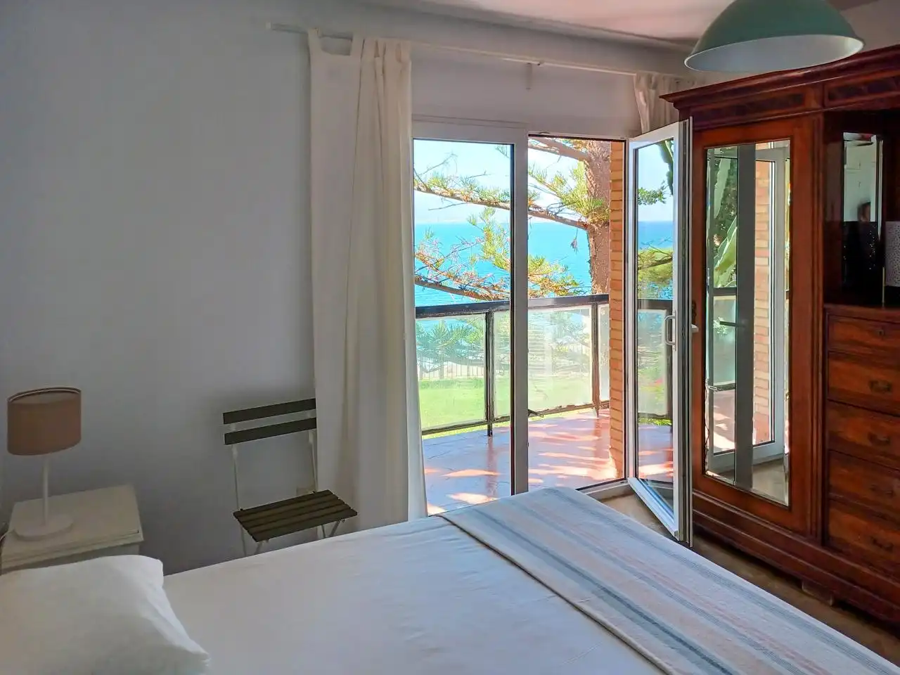 Bedroom of Flat for rent in Málaga  with Air Conditioner, Heating and Terrace