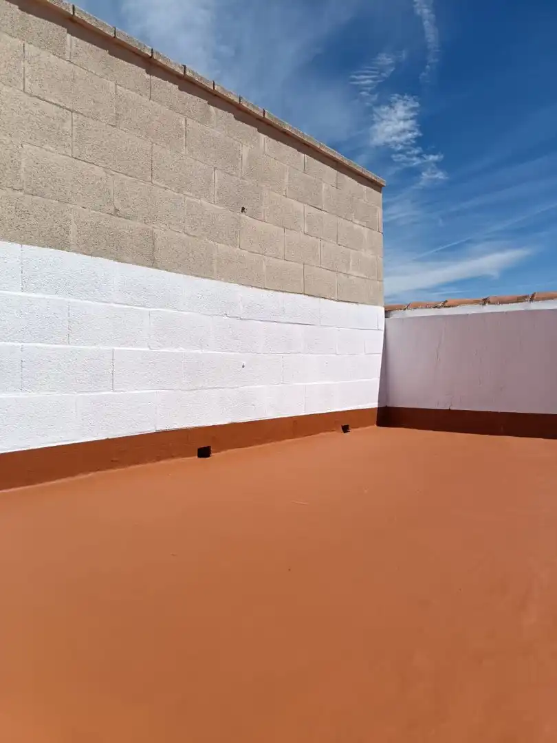 Vista exterior de Piso en venta en Pilas con Terraza y Amueblado