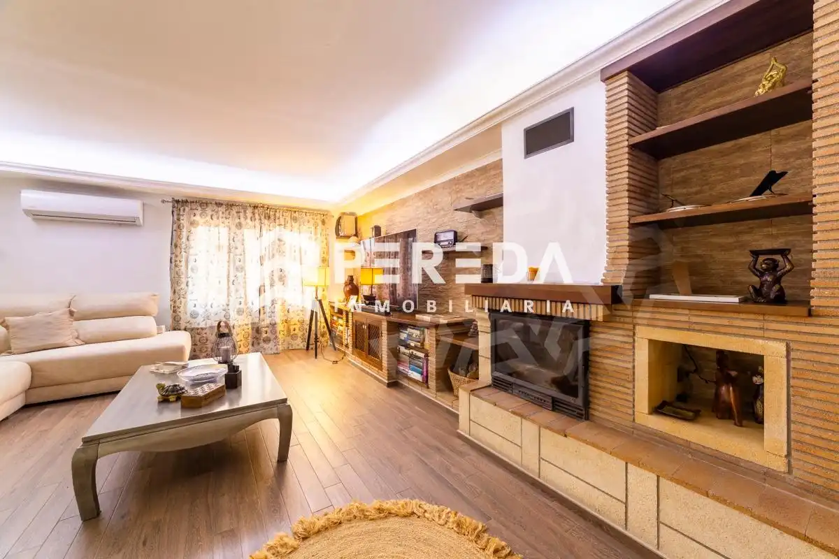 Wohnzimmer von Einfamilien-Reihenhaus zum Verkauf in Roquetas de Mar mit Terrasse