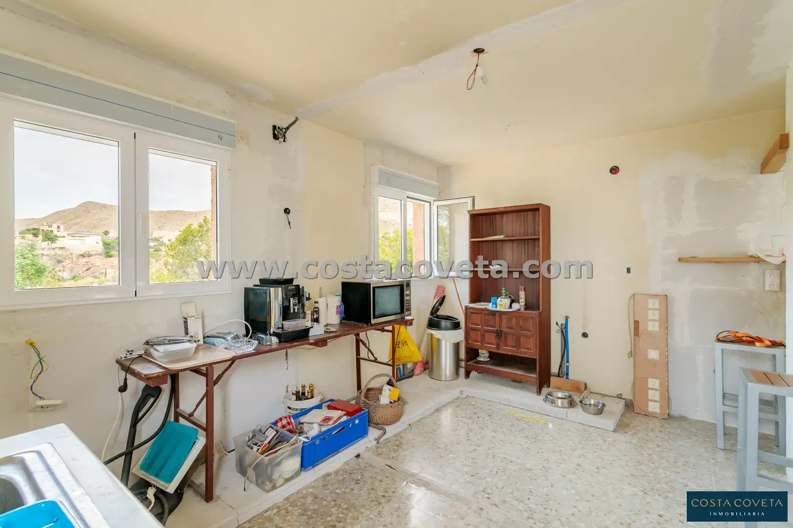 Küche von Haus oder Chalet zum Verkauf in El Campello mit Klimaanlage, Privatgarten und Terrasse