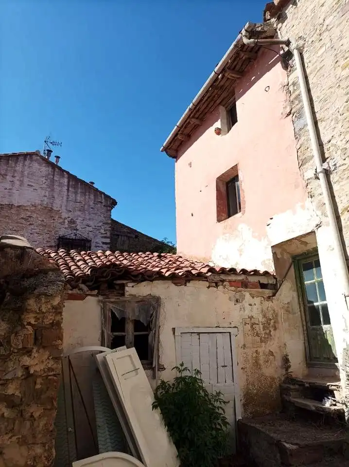 Vista exterior de Casa o chalet en venta en San Pedro Manrique con Jardín privado