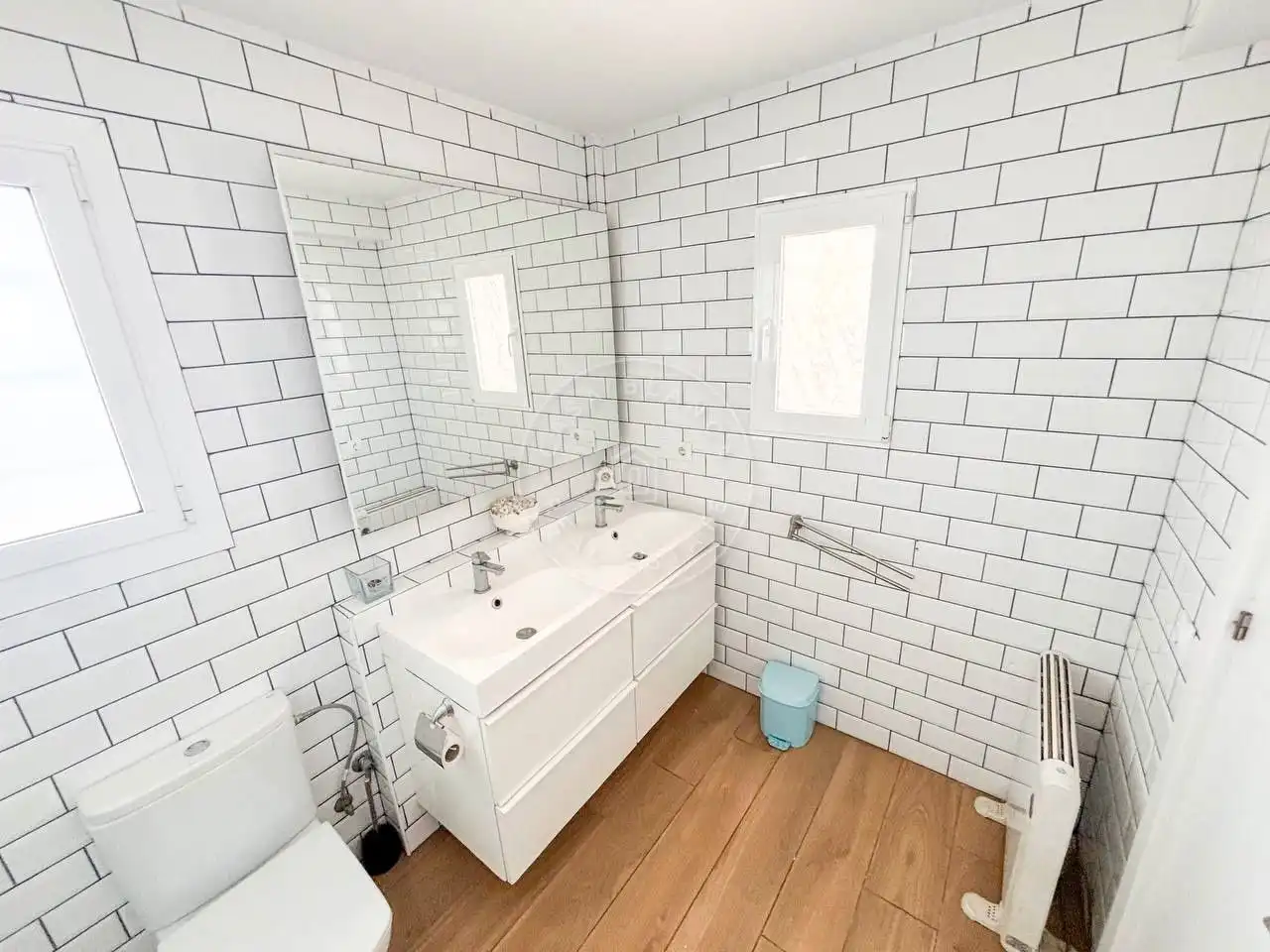 Badezimmer von Haus oder Chalet zum Verkauf in Lloret de Mar mit Heizung, Privatgarten und Abstellraum