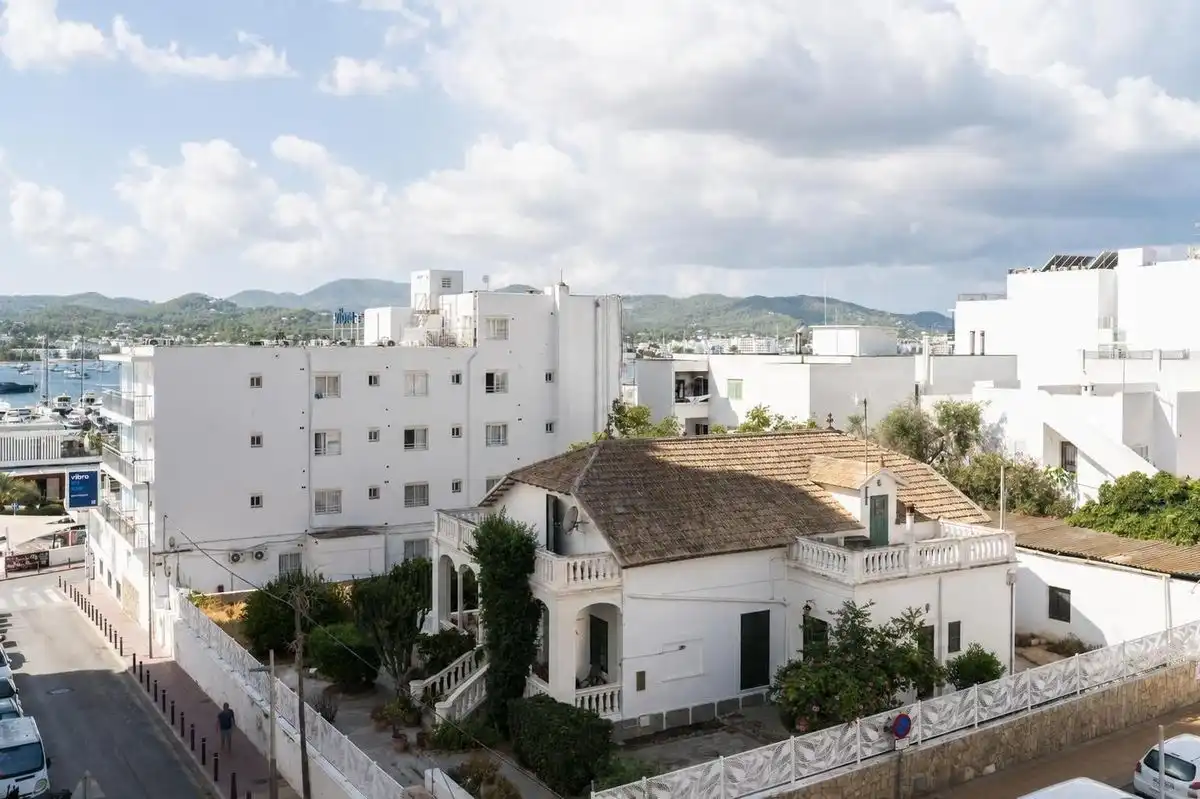 Exterior view of Flat for sale in Sant Antoni de Portmany  with Air Conditioner and Heating