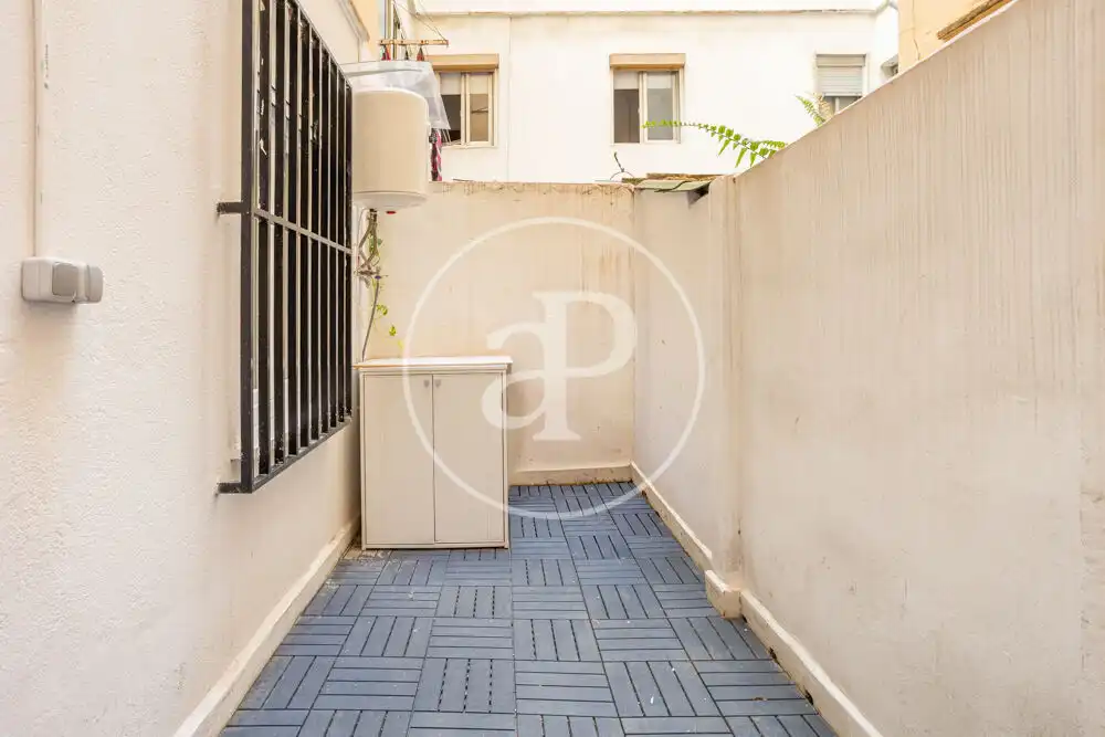 Terrasse von Wohnung zur Miete in Valencia mit Klimaanlage, Heizung und Terrasse