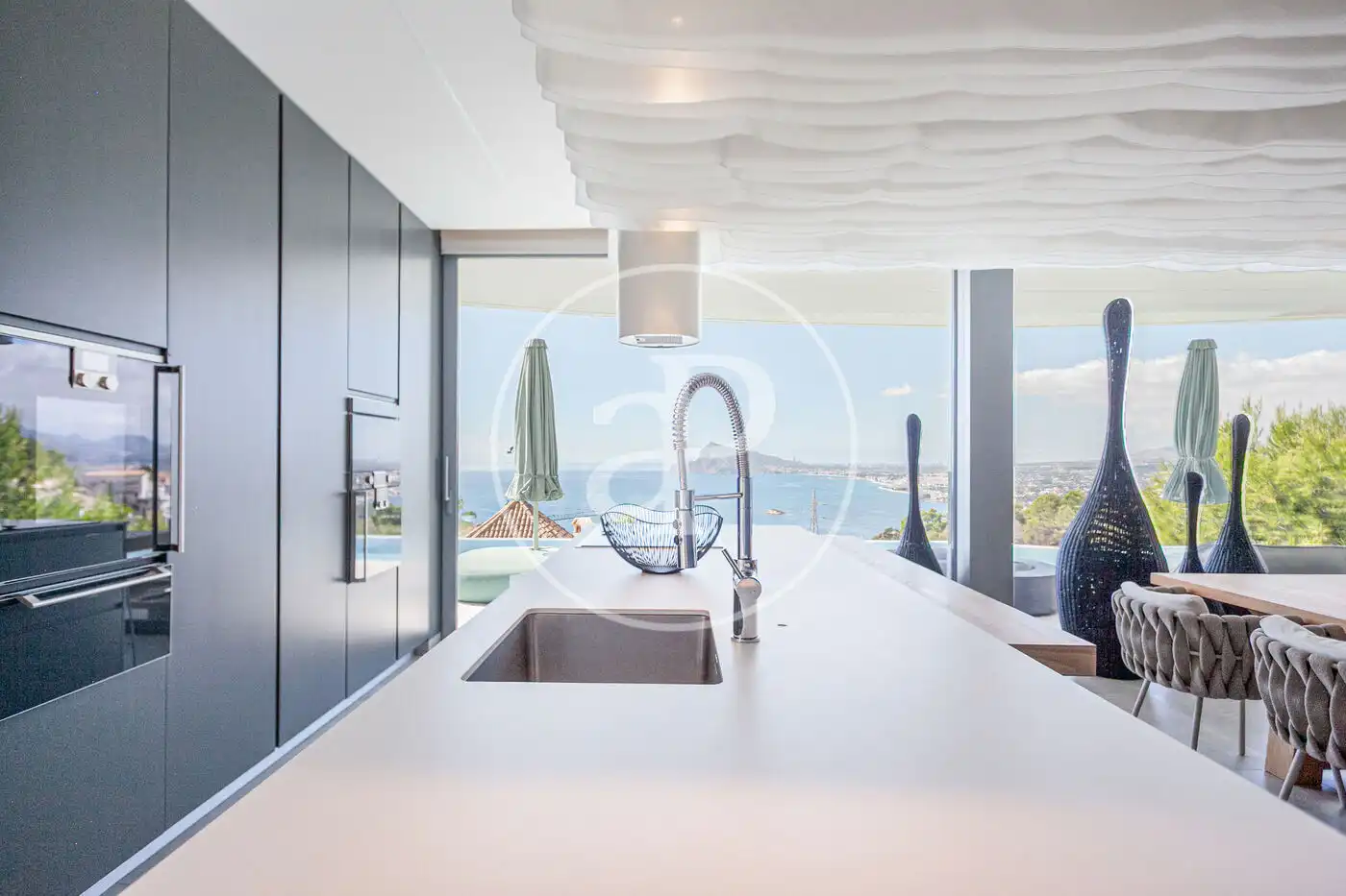 Cocina de Casa o chalet en venta en Altea con Aire acondicionado, Calefacción y Jardín privado